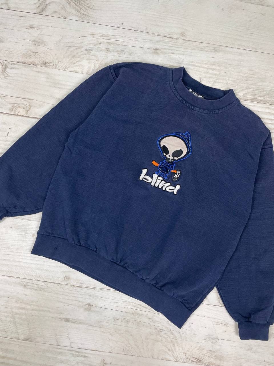 Blind Skateboards Vintage Blind 90s Skateboard Sweatshirt Big Logo Size US S / EU 44-46 / 1 - 3 Thumbnail