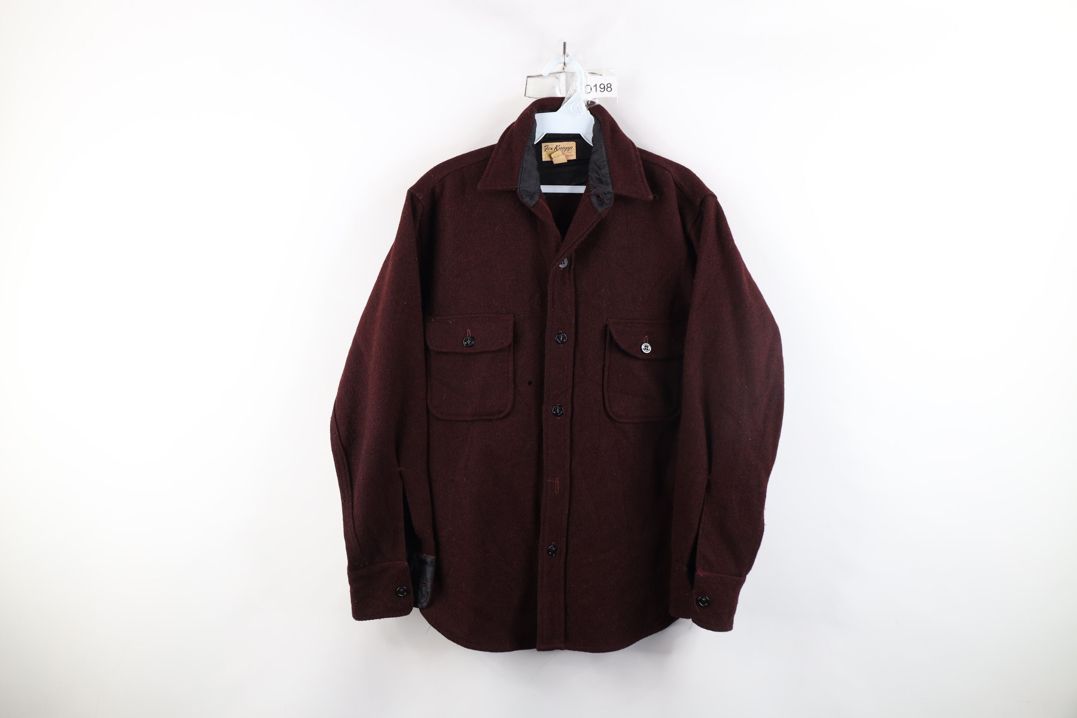 Vintage Vintage 50s 60s Streetwear Wool CPO Shirt Jacket Jac USA Size US L / EU 52-54 / 3 - 1 Thumbnail