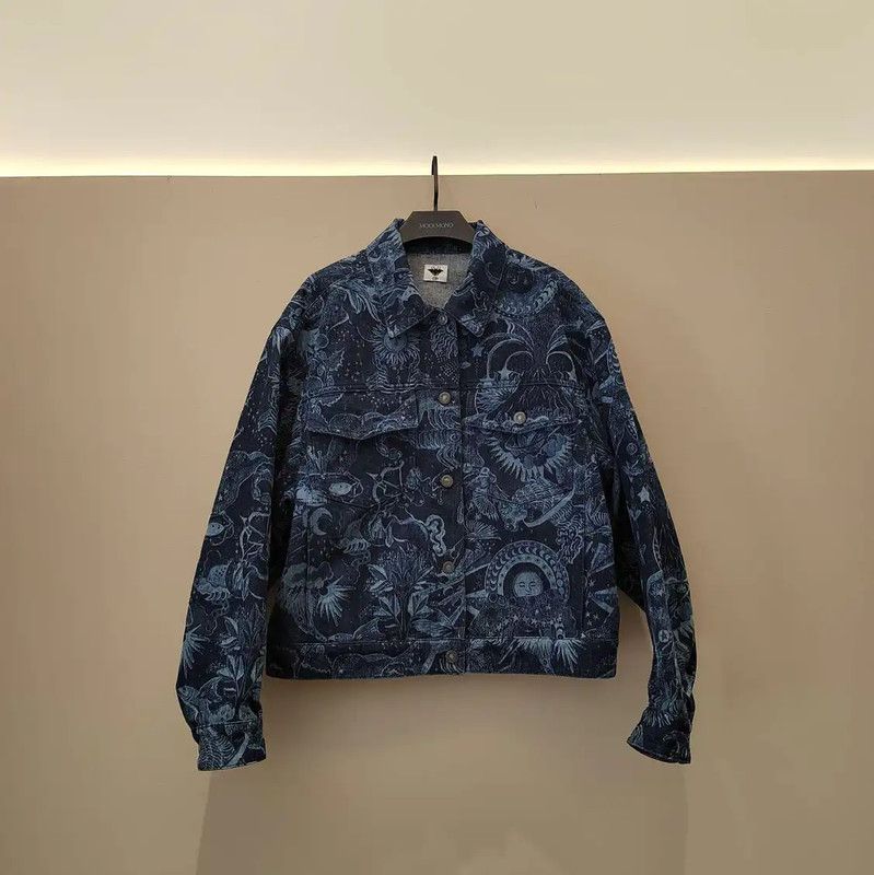 Dior Dior Denim Cardigan in Navy Blue 0089 Size L / US 10 / IT 46 - 1 Thumbnail