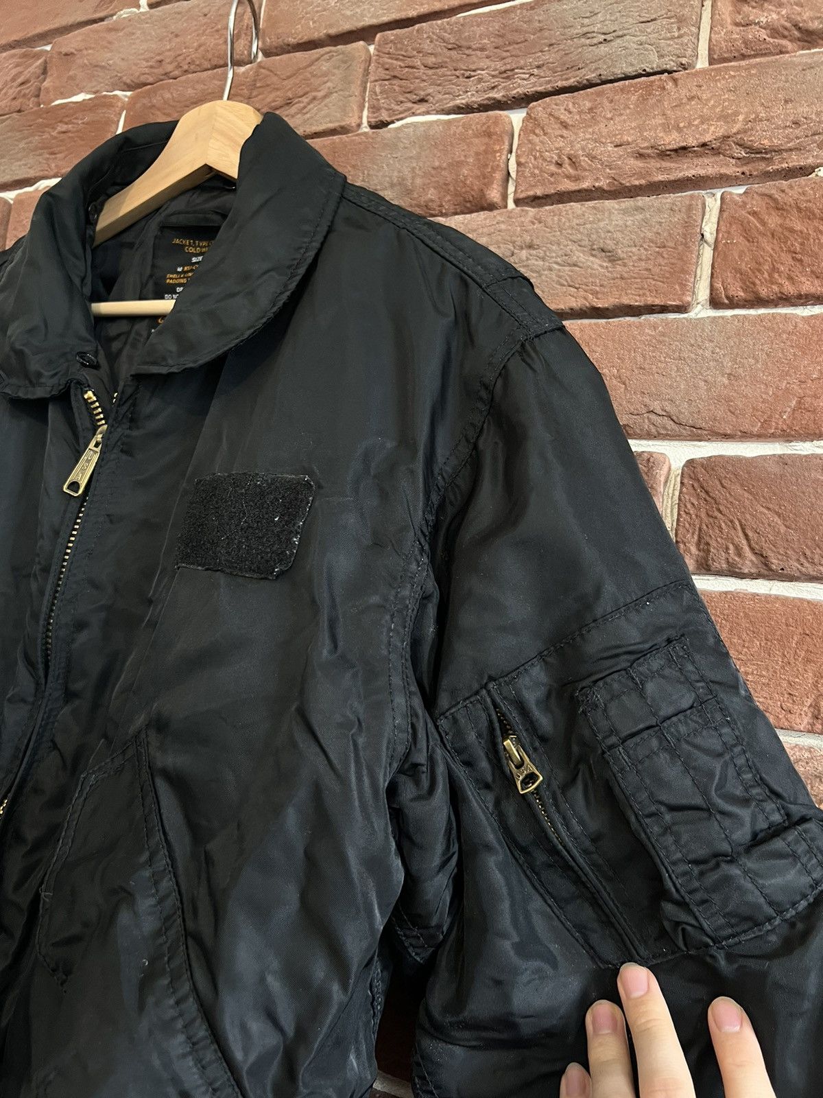 Vintage Vintage 90s Flyers Bomber Jacket Boxy Fit Streetwear Hype Size US M / EU 48-50 / 2 - 6 Thumbnail