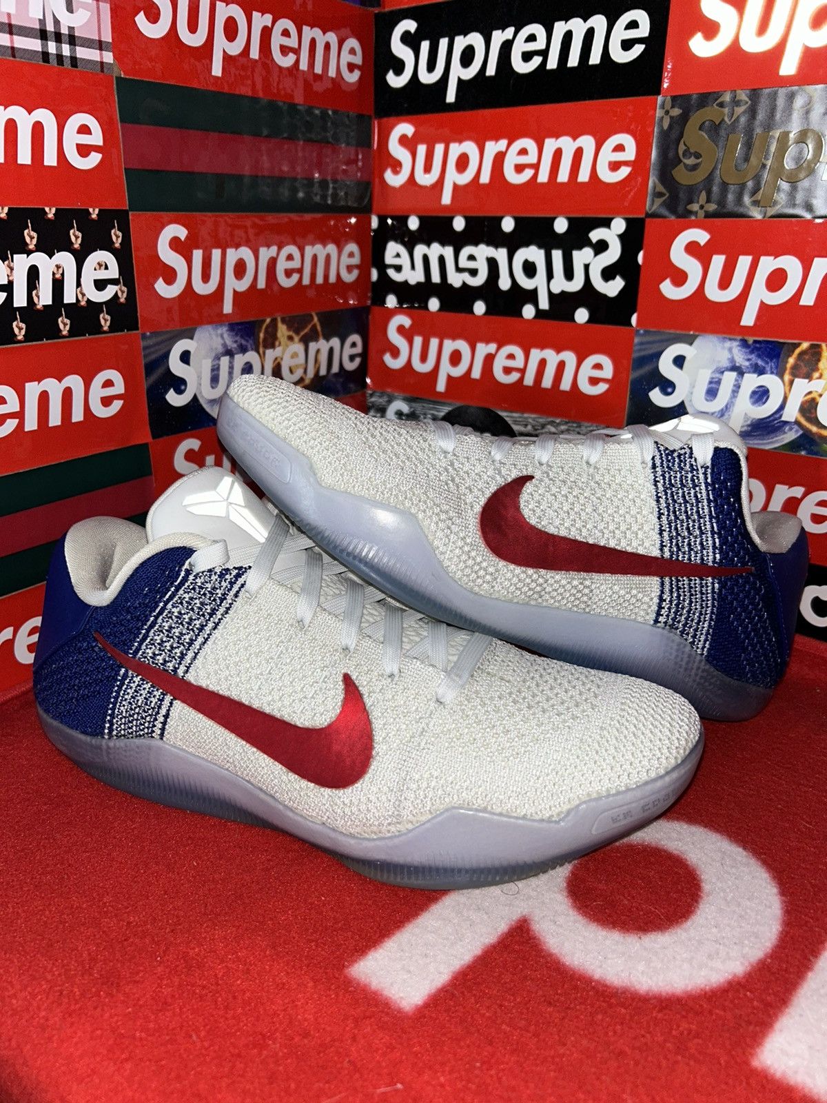 Nike Nike Kobe 11 Elite Low USA 822675-184 size 9 with box VNDS Size US 9 / EU 42 - 1 Thumbnail