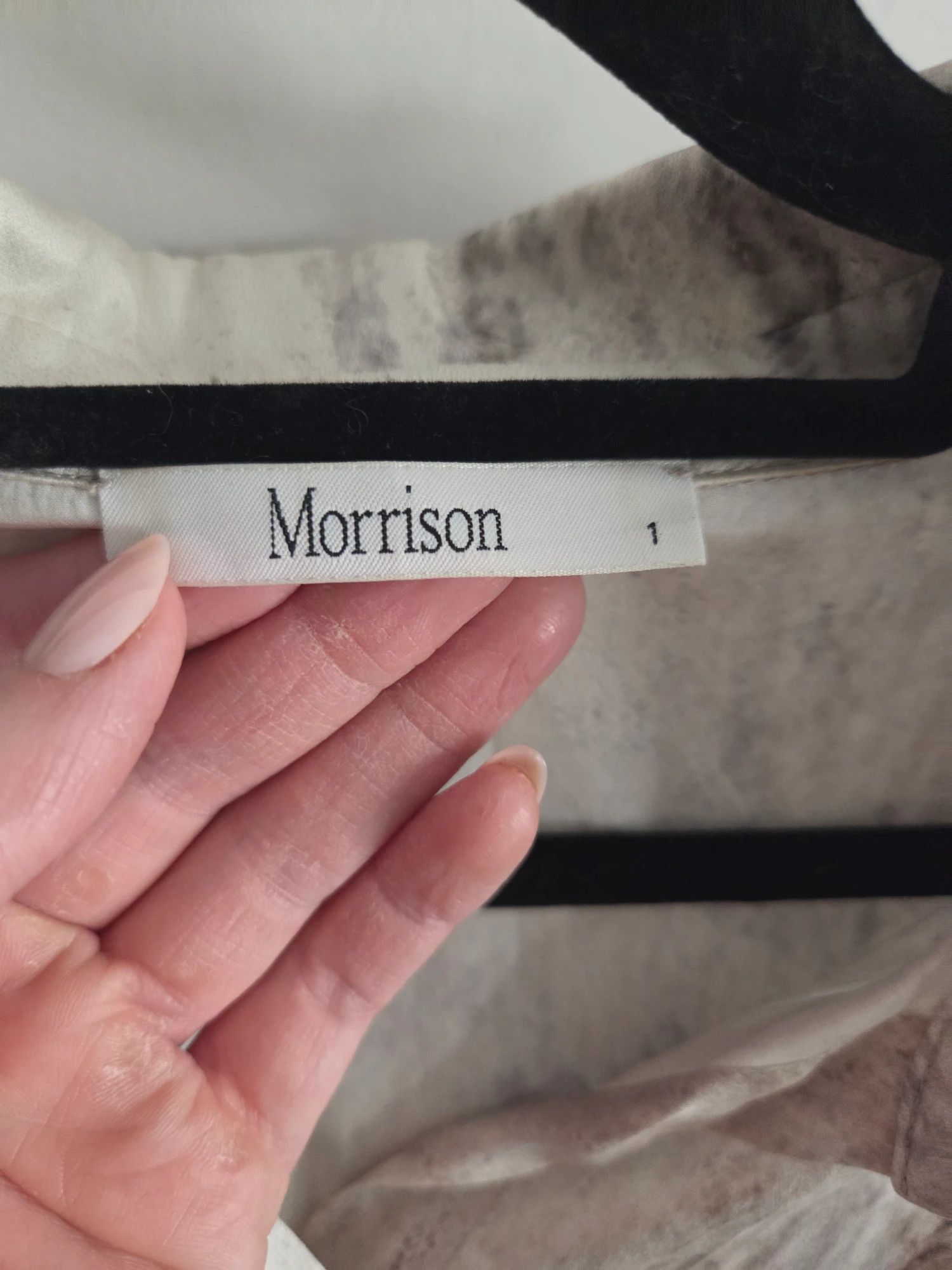Morrissey Morrison Women's White Long Sleeve Button-Up Blouse Size 1 Size XS / US 0-2 / IT 36-38 - 1 Thumbnail