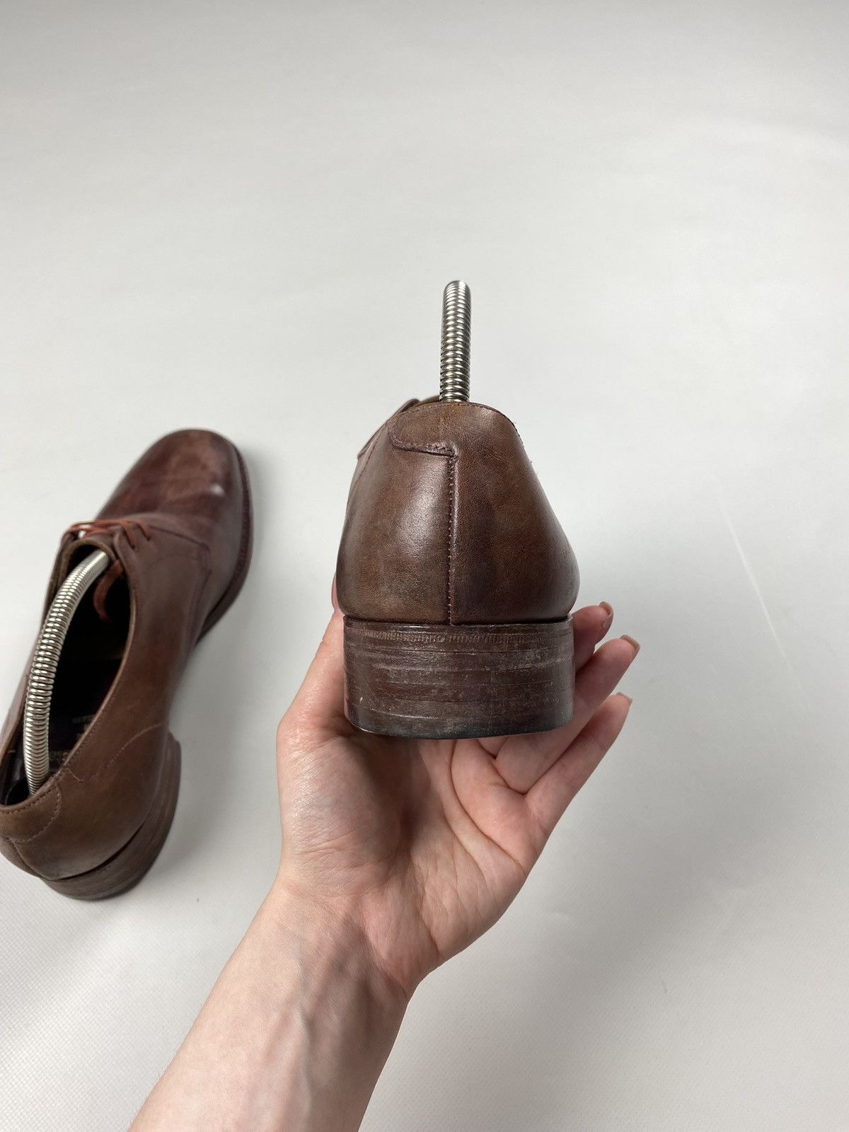 Grenson Grenson Osprey men’s leather formal derby shoes size UK 7 Size US 8 / EU 41 - 16 Thumbnail