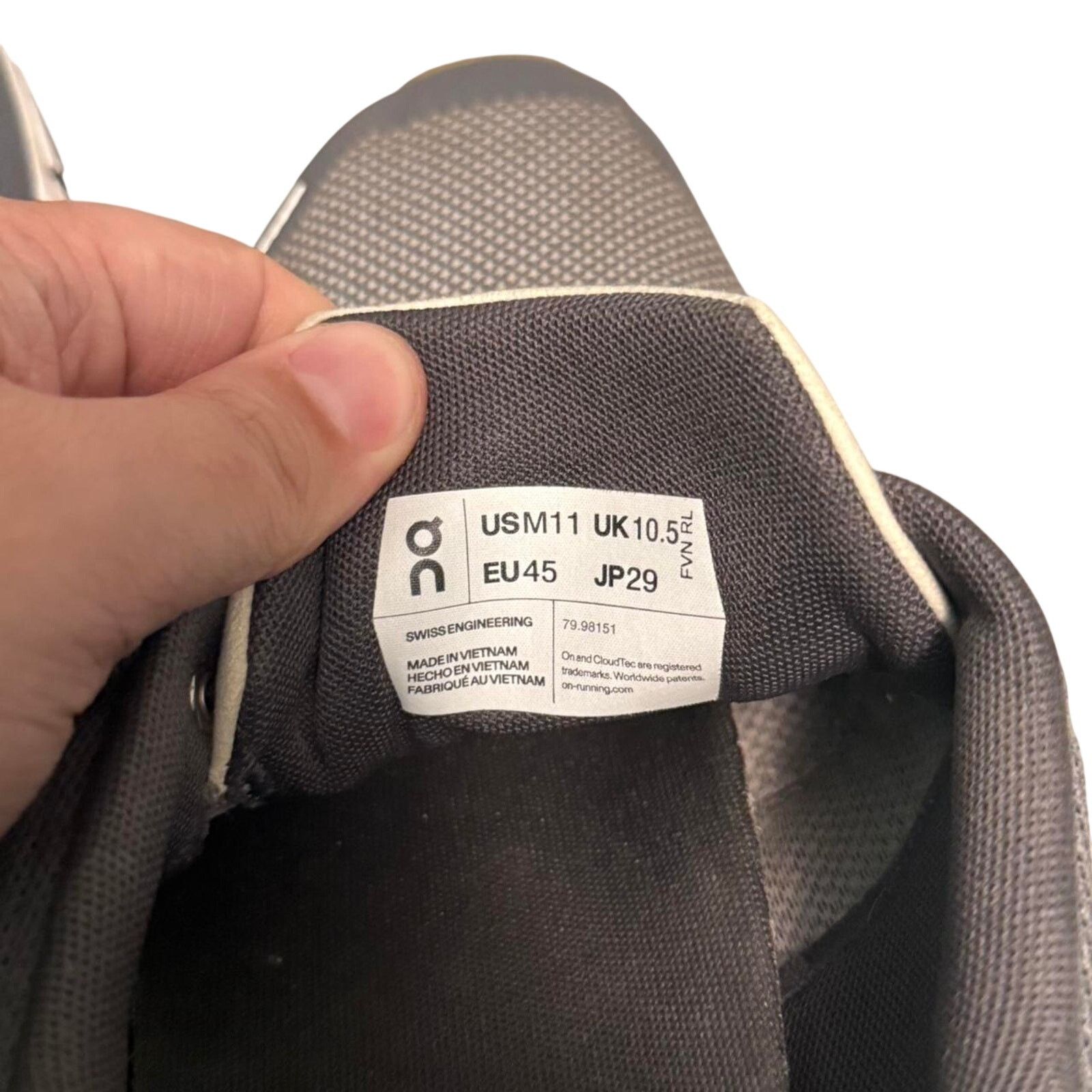 Other On Cloud 5 Size US 11 / EU 44 - 7 Thumbnail