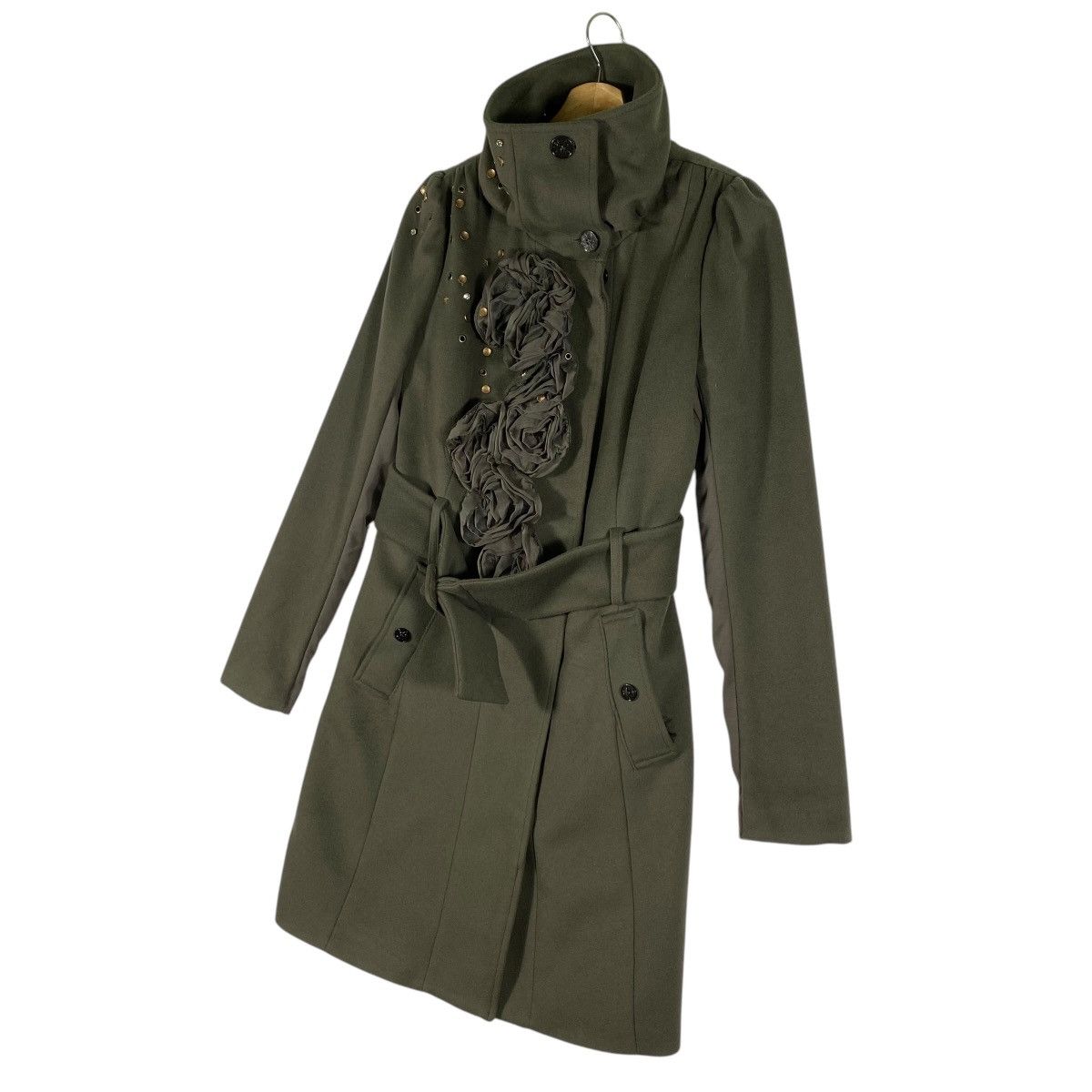 Patrizia Pepe Patrizia Pepe Firenze Cappotto/Coat Green Lane Colour Size M / US 6-8 / IT 42-44 - 2 Thumbnail