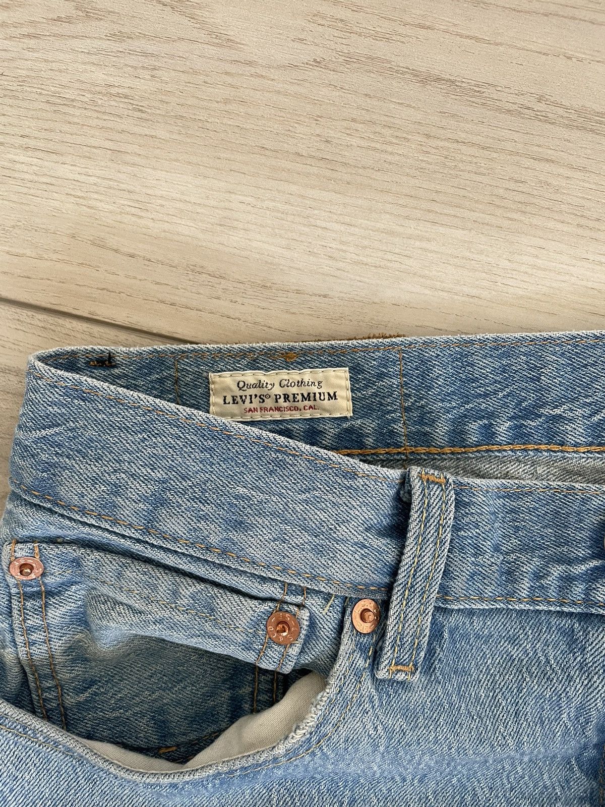 Levi's Vintage Clothing Levi’s Denim Jeans 501 32x32 Size US 32 / EU 48 - 3 Thumbnail