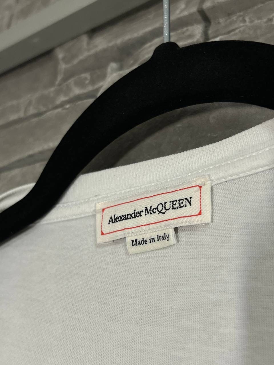 Alexander McQueen ALEXANDER MCQUEEN Cotton crewneck double Tee Size US L / EU 52-54 / 3 - 4 Thumbnail