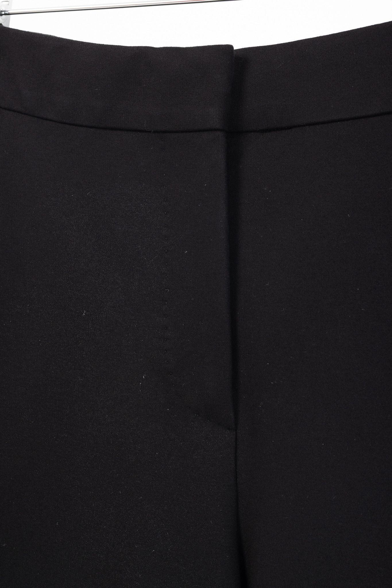 Max Mara Black Ponte Skinny-Cut Pants