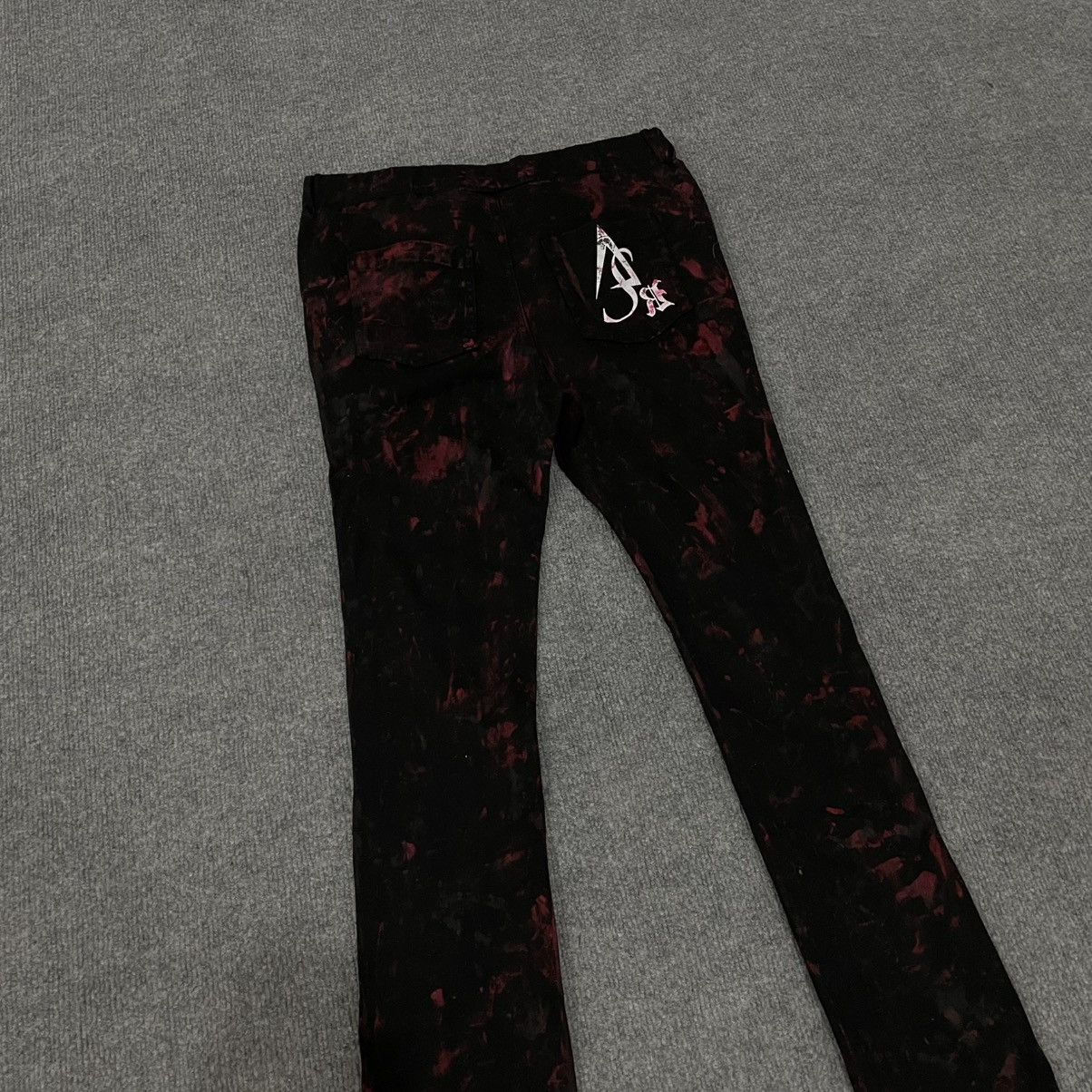 Japanese Brand Japanese Sex Pot Revenge Destroyed Denim Punk Vkei Style Size 30" / US 8 / IT 44 - 7 Thumbnail
