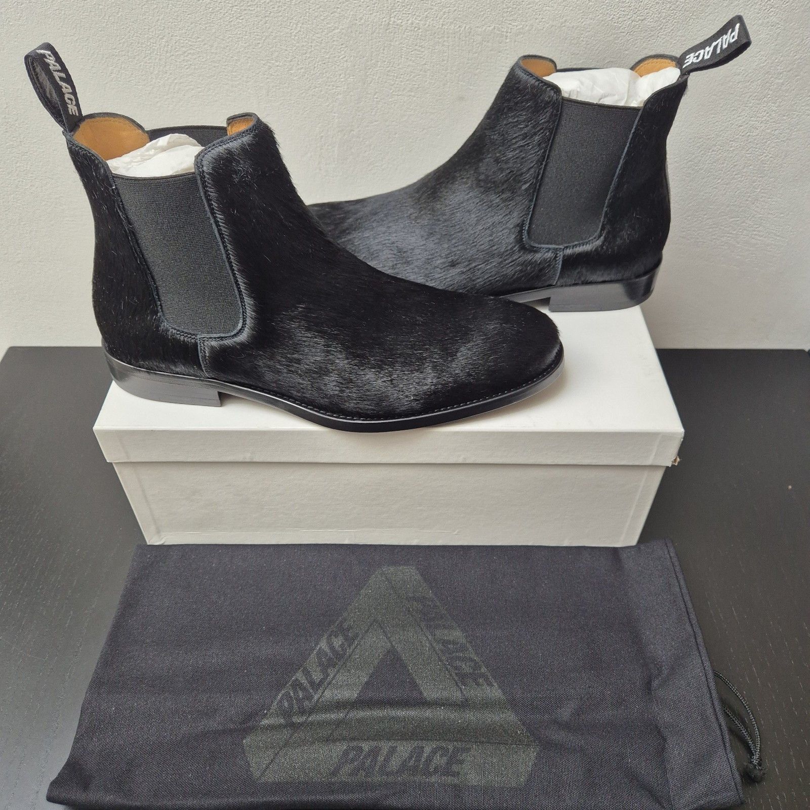 Palace Palace Pony Hair Chelsea Boot Black Brand New UK7 FW19 Size US 7.5 / EU 40-41 - 1 Thumbnail