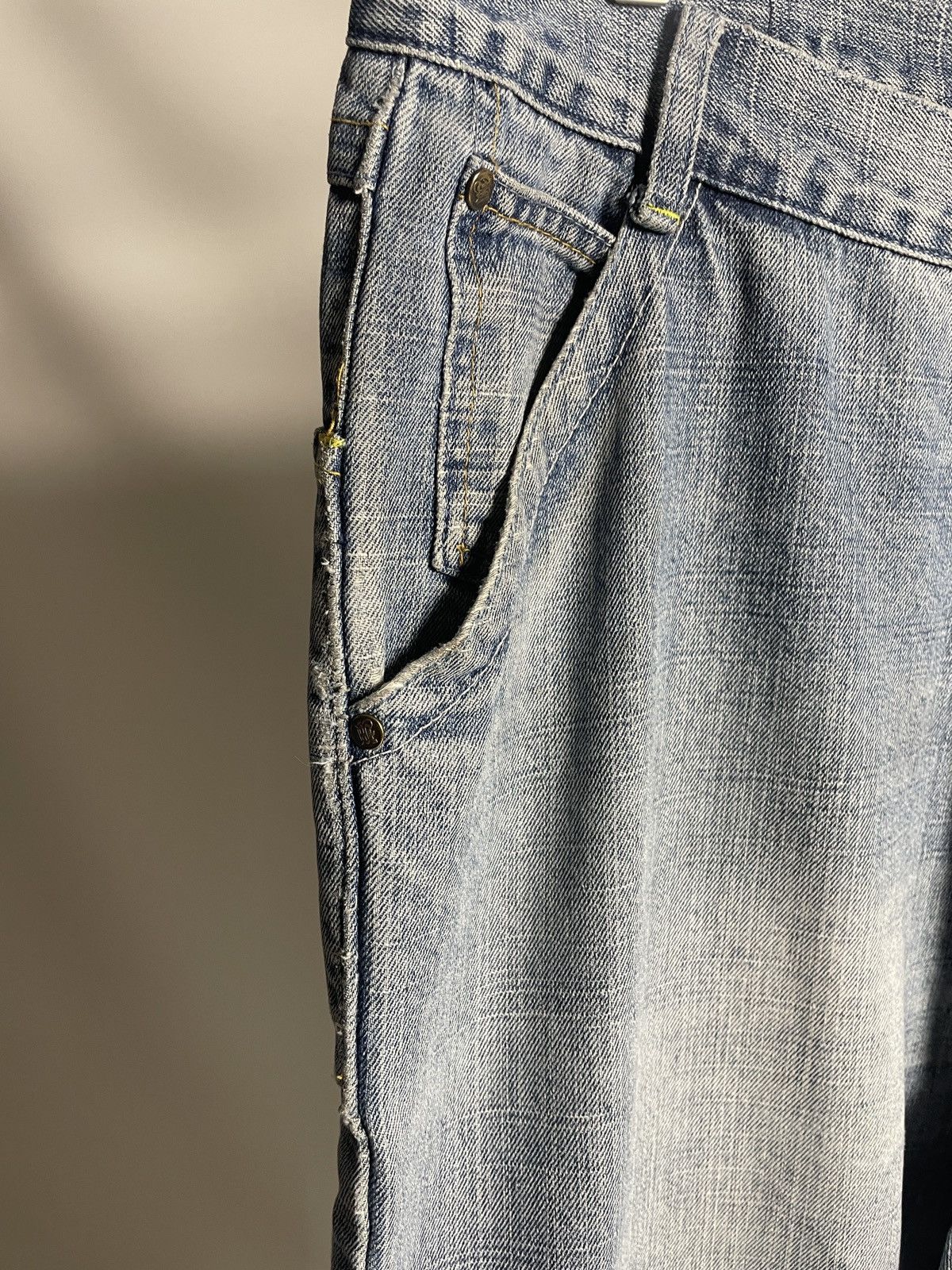 Makaveli VINTAGE 💧 Makaveli Y2K Vintage 2pac Rap Printed Denim Jeans Size US 38 / EU 54 - 9 Thumbnail