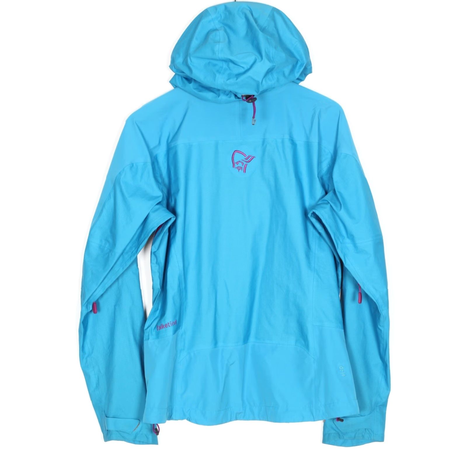 Vintage NORRONA Falketind Dri3 Jacket Women Size L Hooded Waterproof Hiking Outdoor Jacket Size L / US 10 / IT 46 - 3 Thumbnail