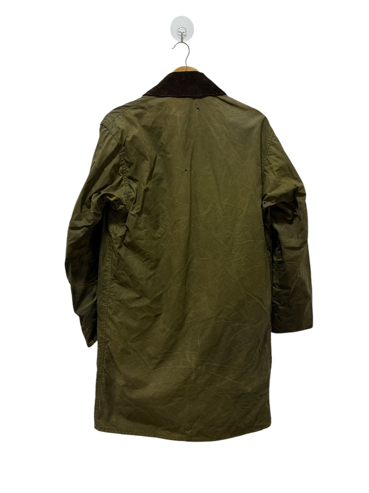 Barbour Barbour Border Cotton Waxed Jacket Hunting Jacket Size US L / EU 52-54 / 3 - 2 Thumbnail