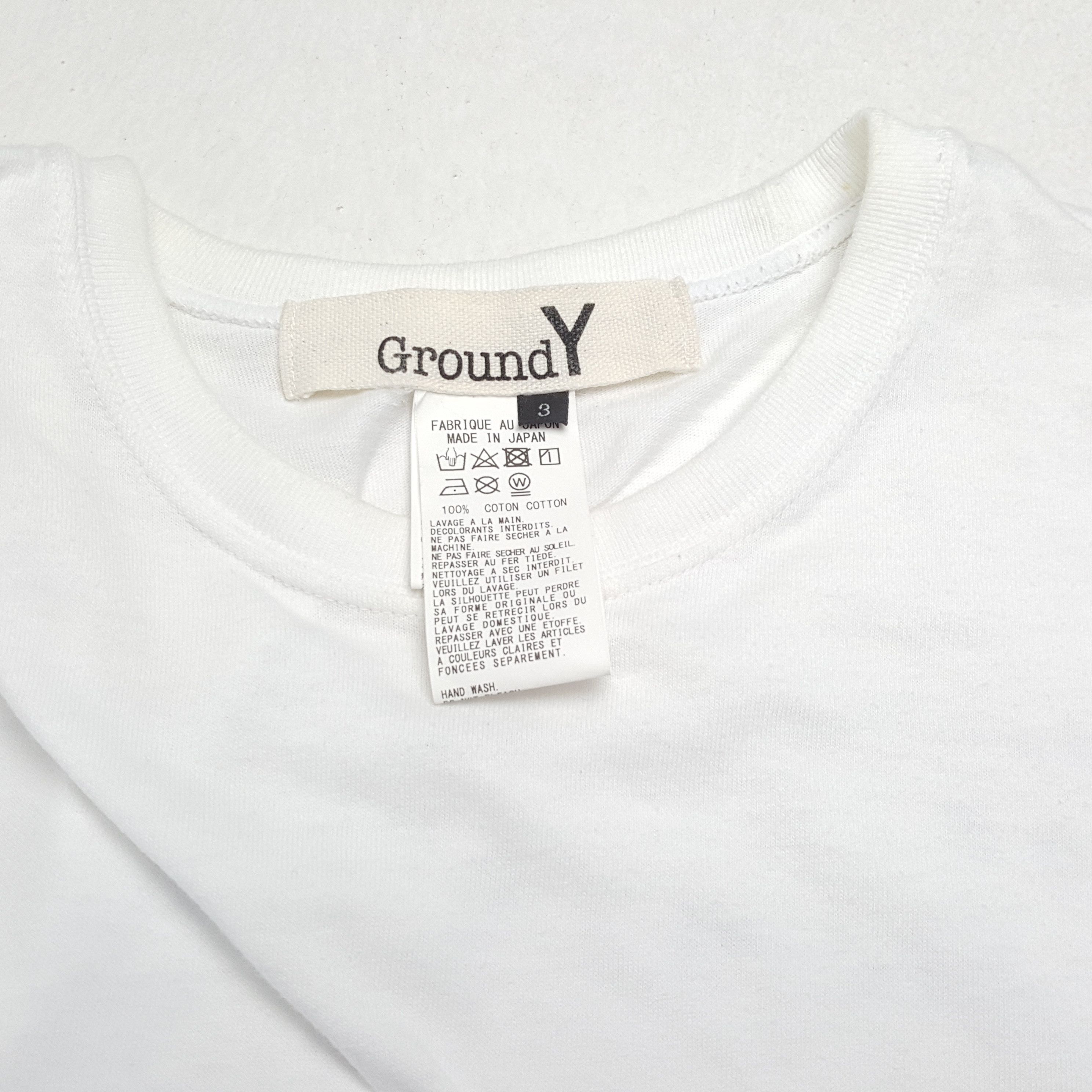 Ground Y × Vintage × Yohji Yamamoto GROUND Y x TORDER Japanese Designer Brand Tshirt Size US L / EU 52-54 / 3 - 7 Thumbnail