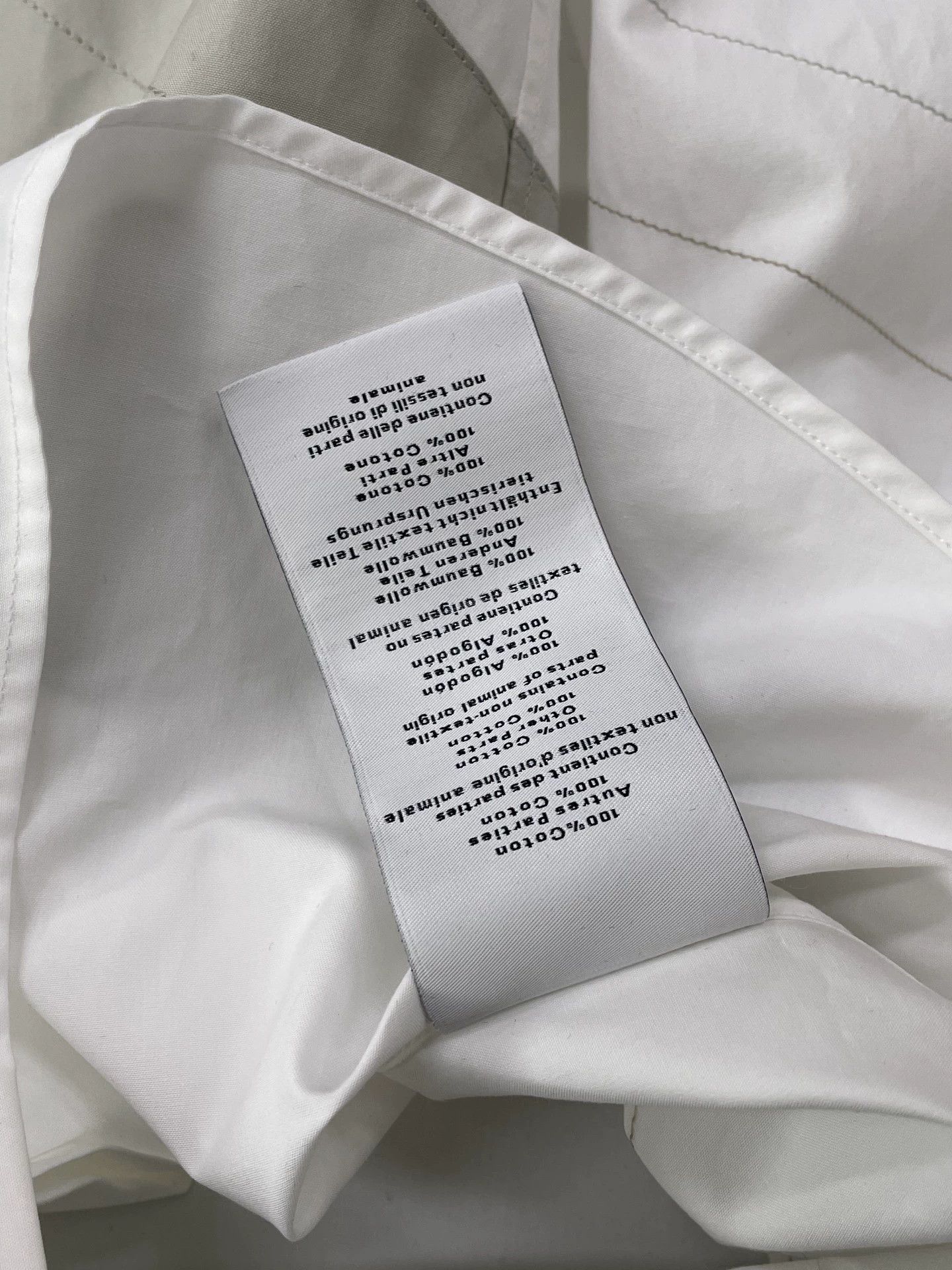 Hermes Hermes white long sleeve shirt size 38 Size US S / EU 44-46 / 1 - 4 Thumbnail