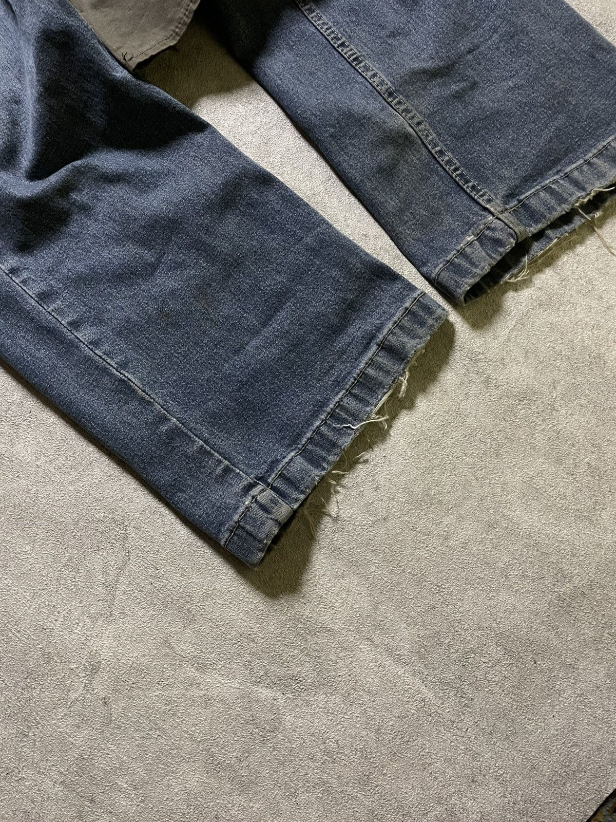 14th Addiction 2000s Skull 14th Addiction Flared Jeans Mud Wash Distressed Size US 34 / EU 50 - 4 Thumbnail