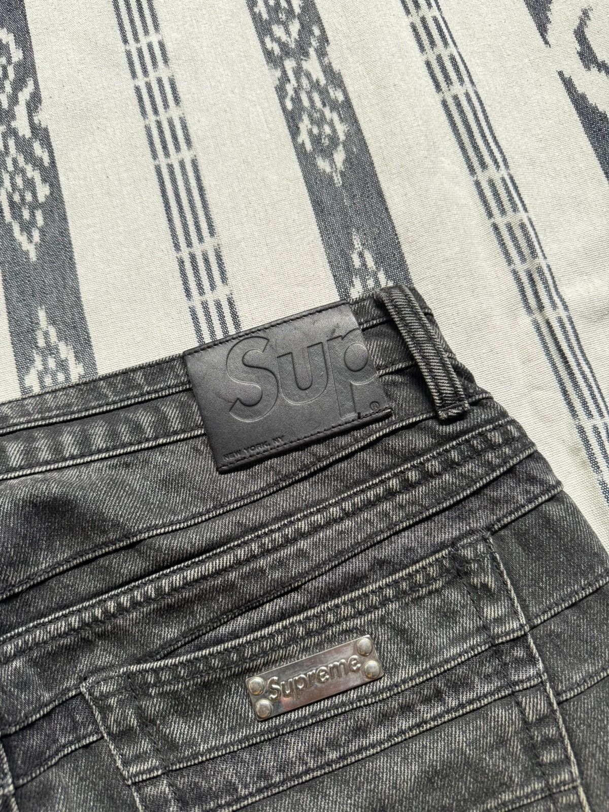 Supreme FW22 Supreme Layered Jeans Size US 30 / EU 46 - 13 Thumbnail