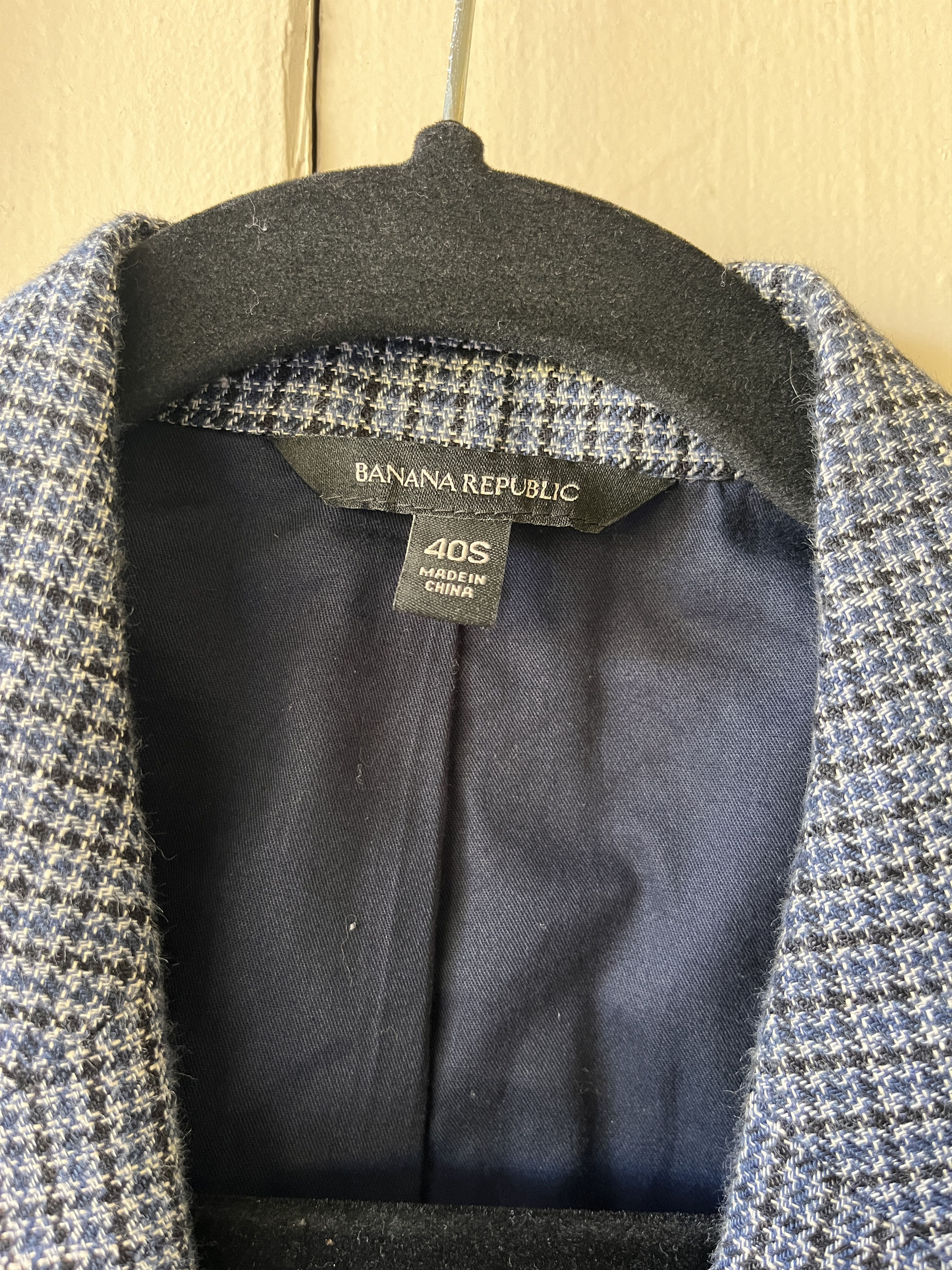 Banana Republic Slim Fit Blazer Size 40S - 4 Thumbnail