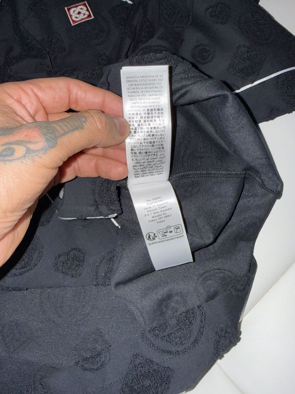 Casablanca Toweling monogram set Size US M / EU 48-50 / 2 - 8 Thumbnail