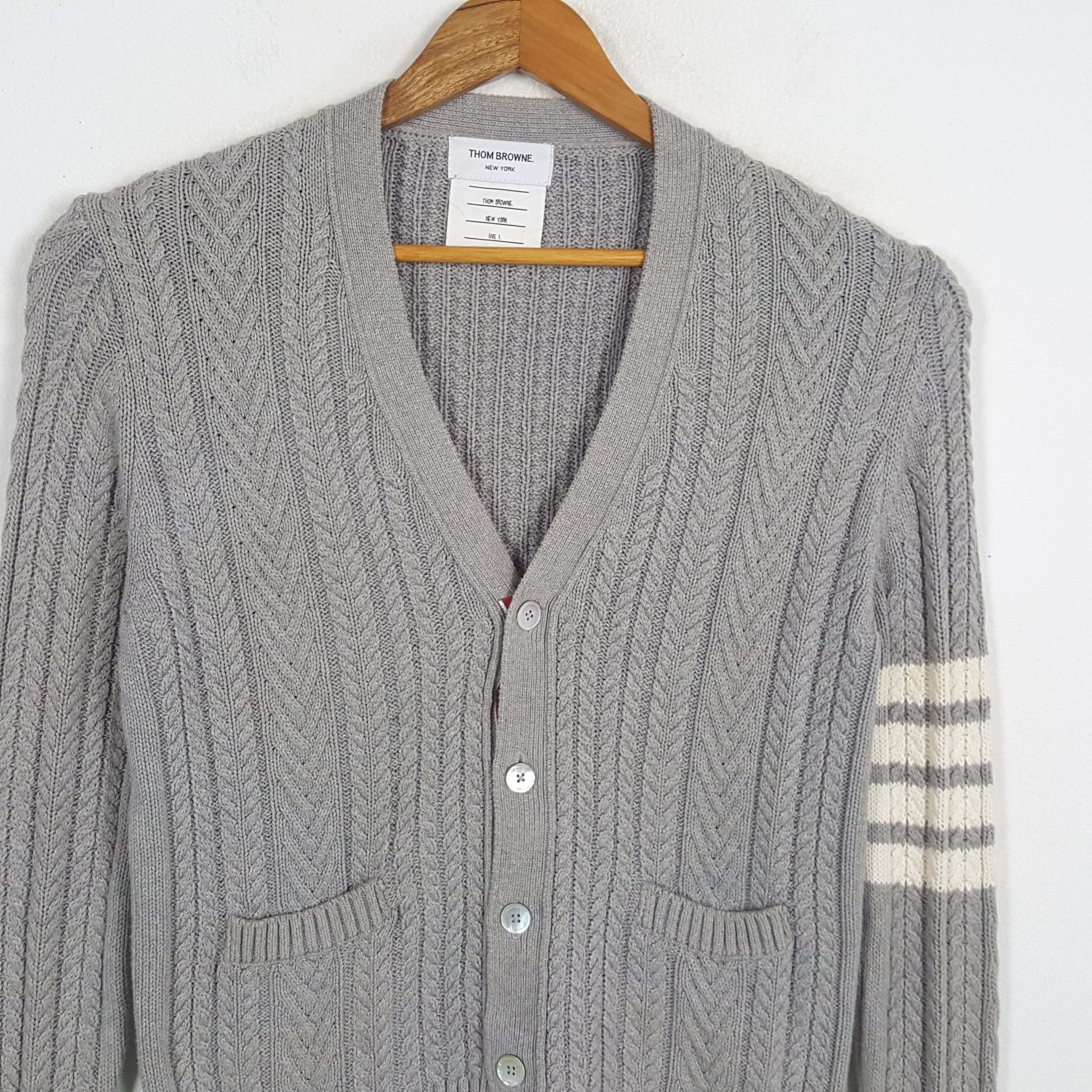 Designer × Vintage Vintage THOM BROWNE American Fashion Brand Knitwear Size US S / EU 44-46 / 1 - 2 Thumbnail