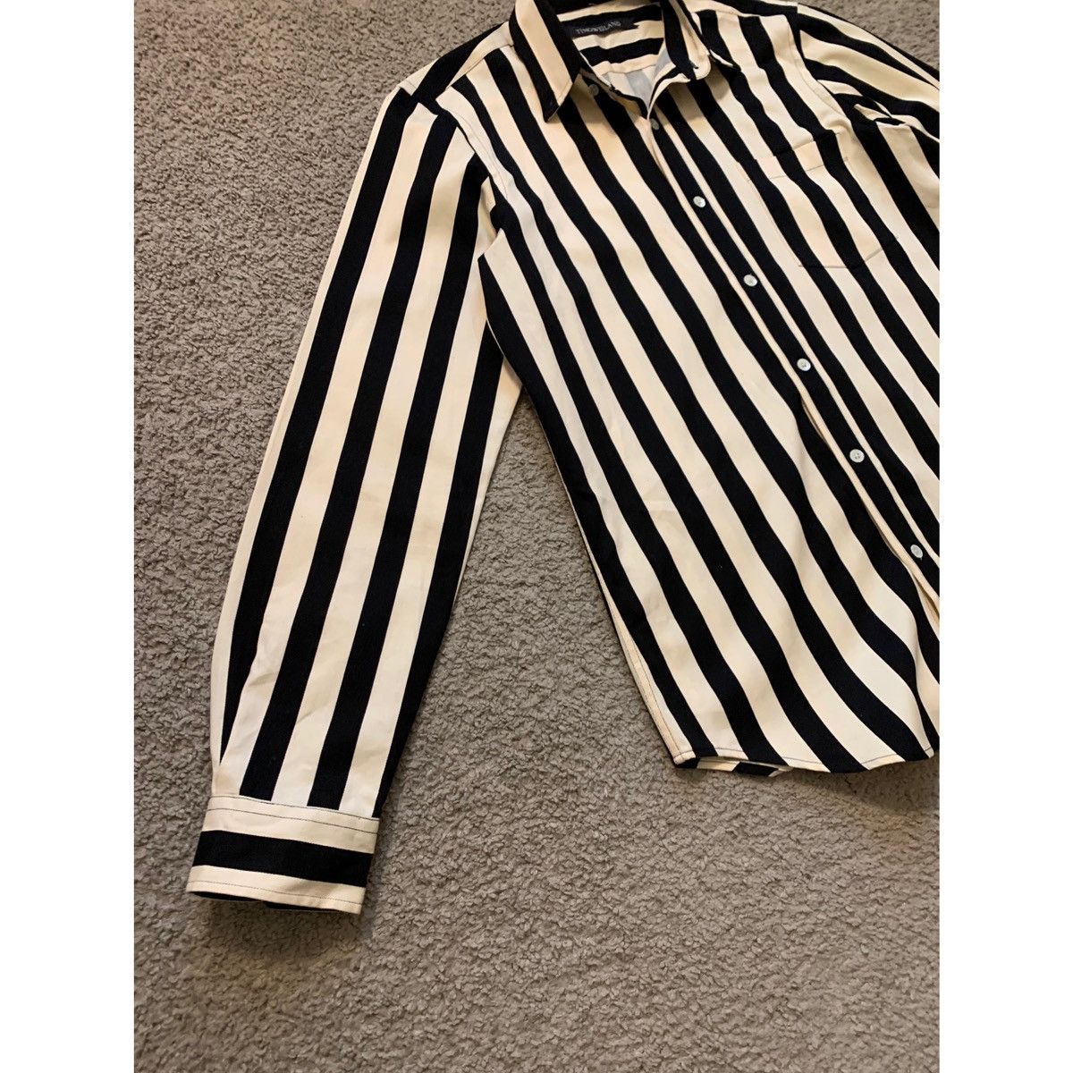 Timo Weiland TIMO WEILAND STRIP SHIRT Size US S / EU 44-46 / 1 - 2 Thumbnail