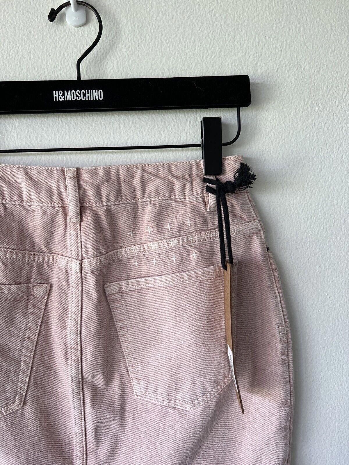 Ksubi new Ksubi denim short skirt 26 small 8 super x mini pink Size 42" / US 20 - 4 Thumbnail