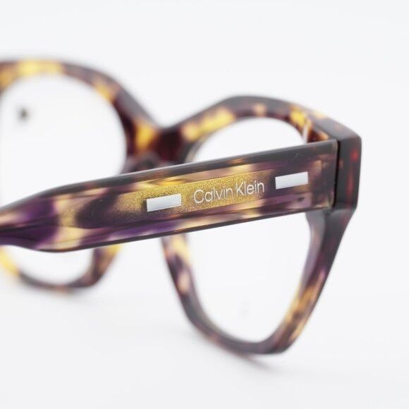 Calvin Klein Calvin Klein CK23518 528 Eyeglasses Violet Havana 52mm Size ONE SIZE - 10 Thumbnail