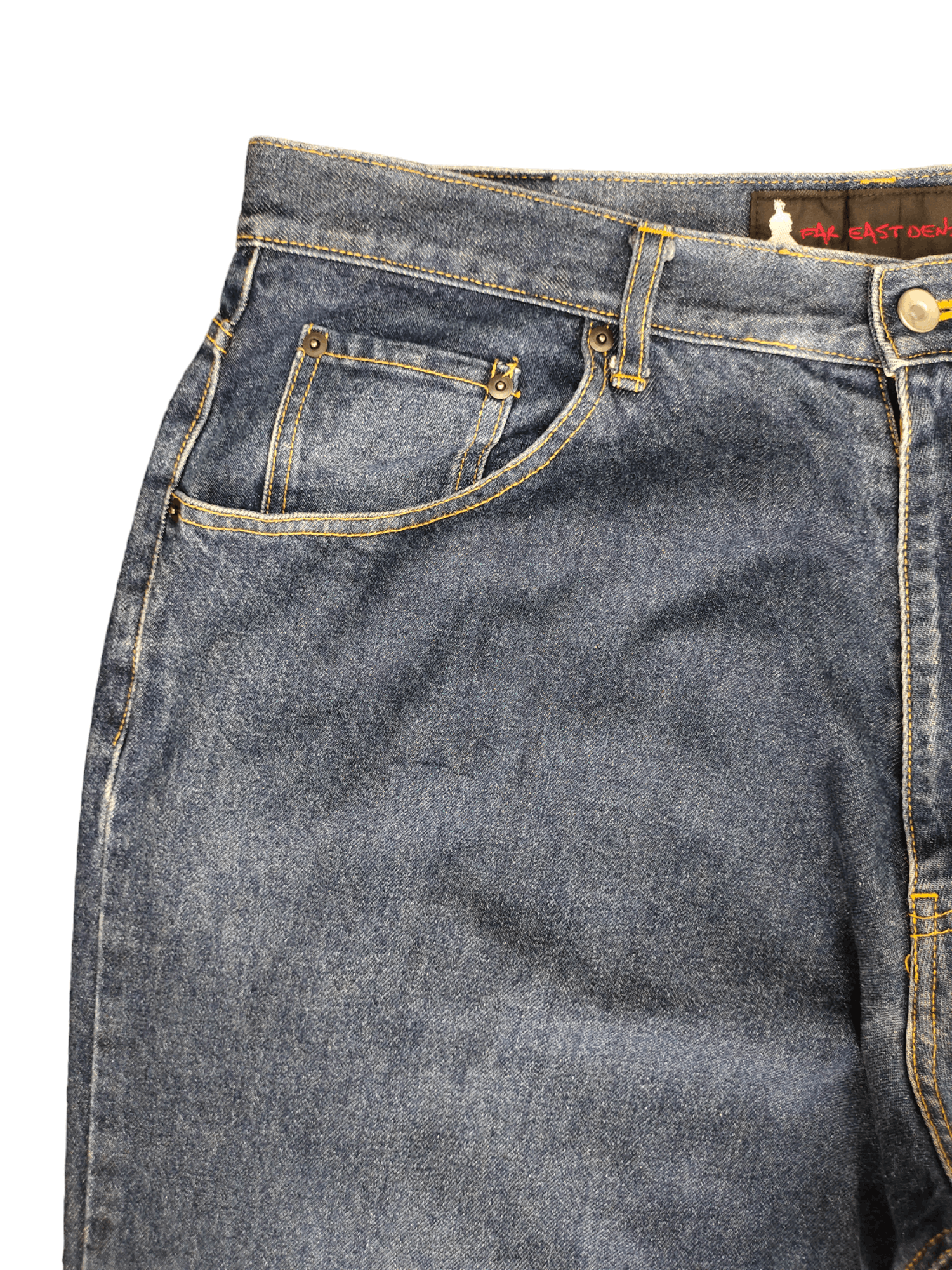 Japanese Brand Baggy Jeans Far East Wide Leg Denim Y2k Jnco Size US 36 / EU 52 - 10 Thumbnail