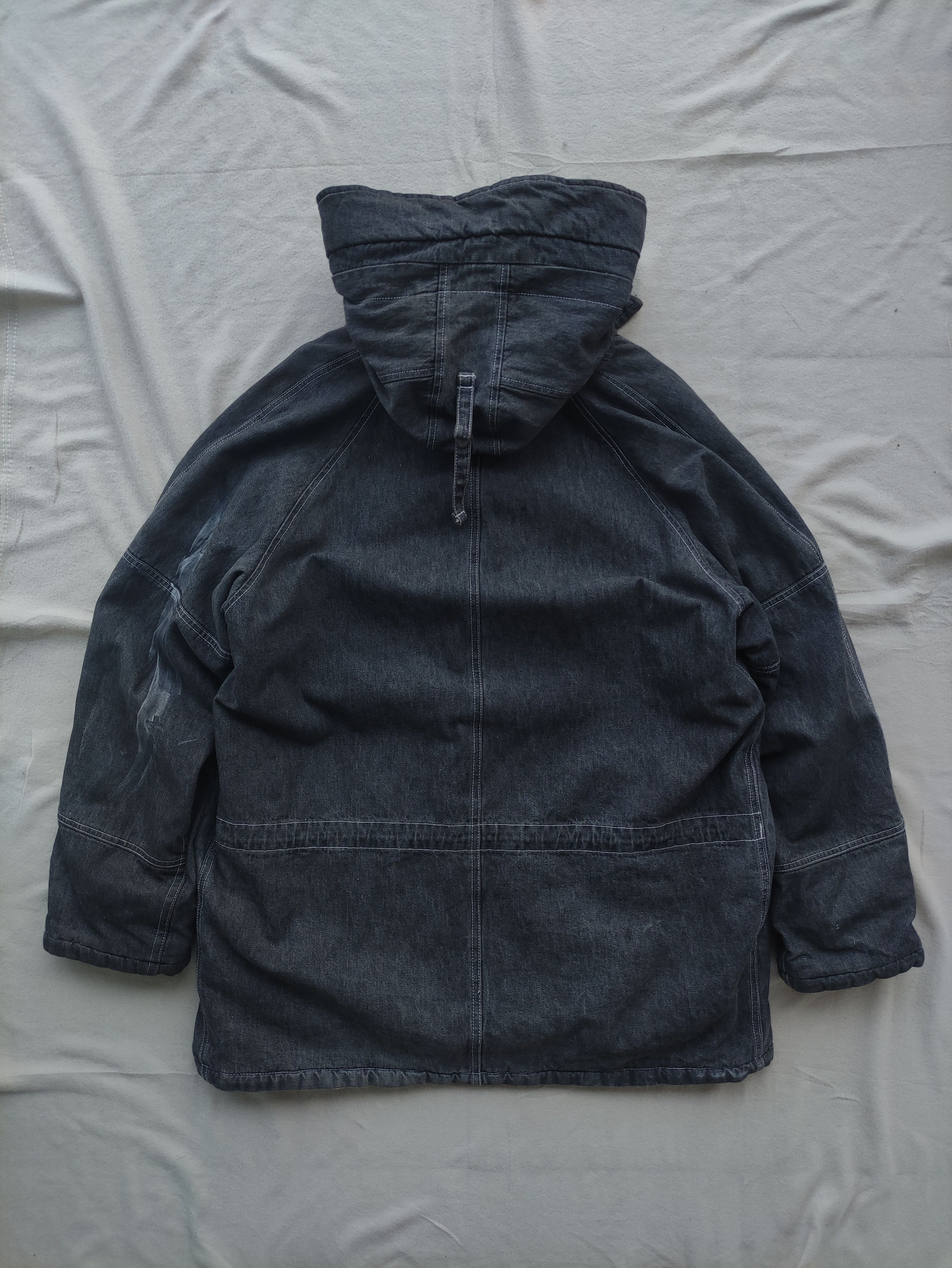 OSHKOSH CLASSIC DENIM PARKA HOODED JACKET