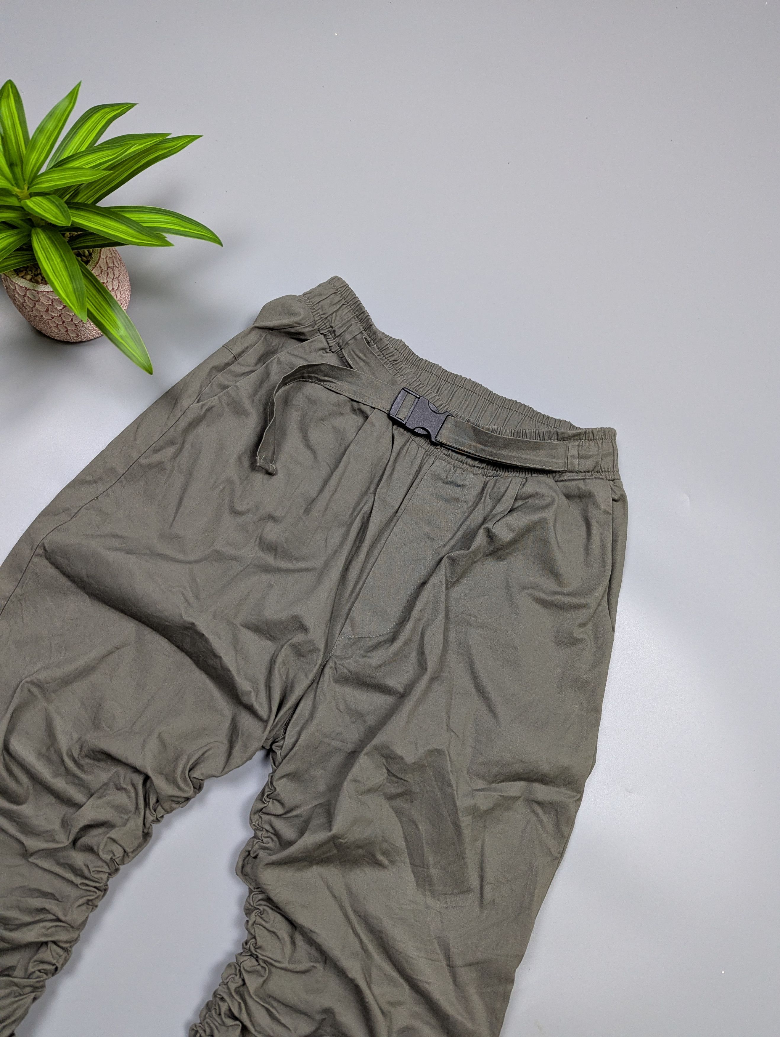 Hysteric Glamour Genius Men’s Loose Olive Green Army Cargo Pants Size M|L Size US 32 / EU 48 - 9 Thumbnail