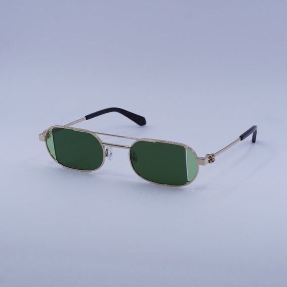 Off-White Off-White Off-White OERI14H LYNN 7650 Sunglasses Gold Oval Size ONE SIZE - 5 Thumbnail