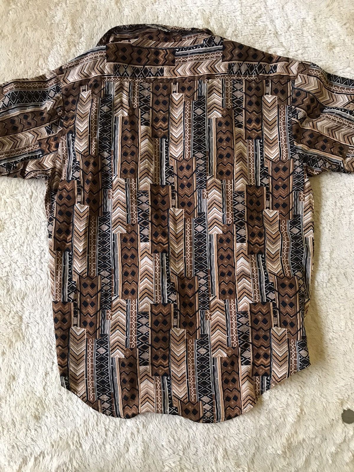 Japanese Brand Off Road Shirt Short Slevee Buttondown Size US L / EU 52-54 / 3 - 6 Thumbnail
