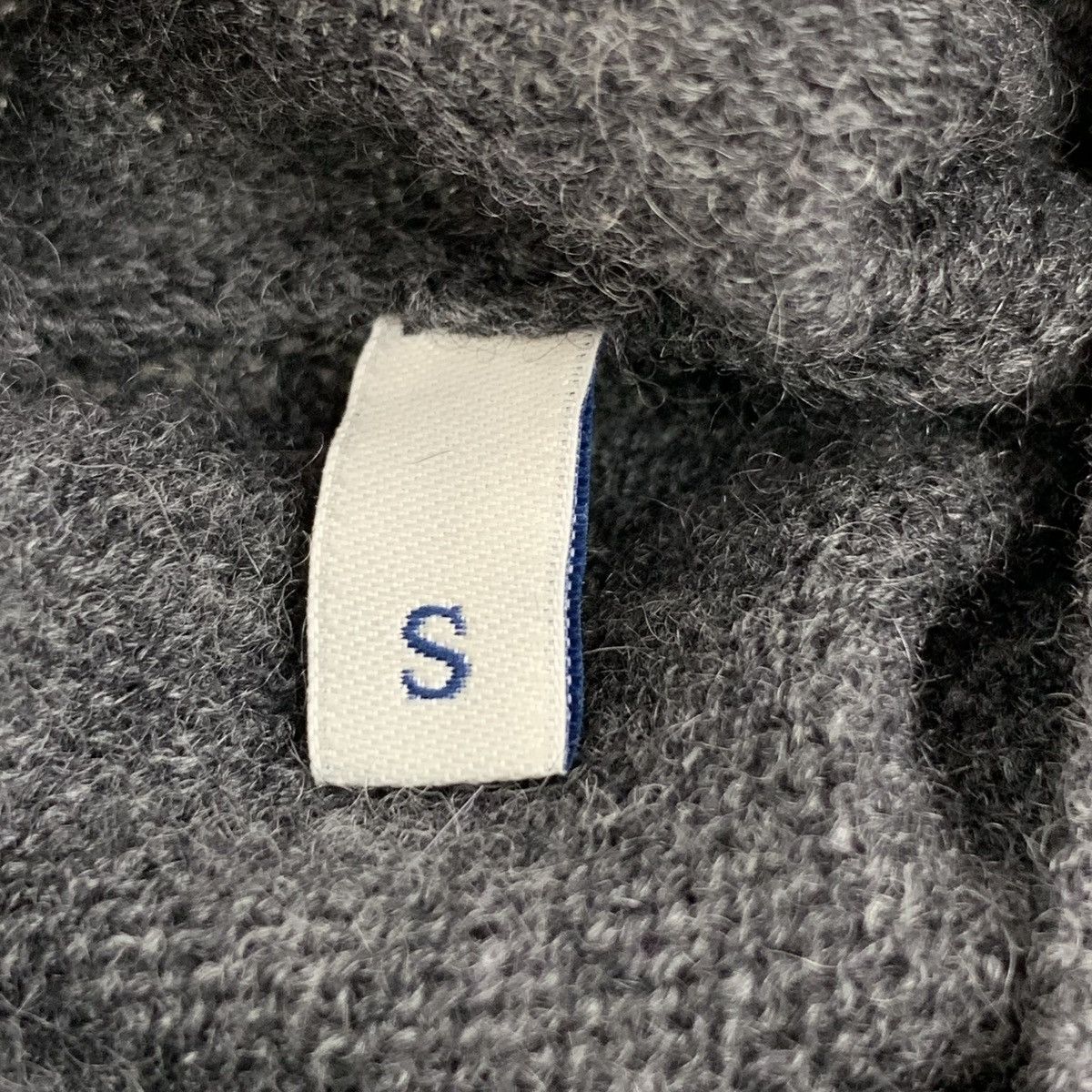 Moncler Moncler Grey Cashmere Crew Neck Knit Sweater K26WX Size S / US 4 / IT 40 - 6 Thumbnail
