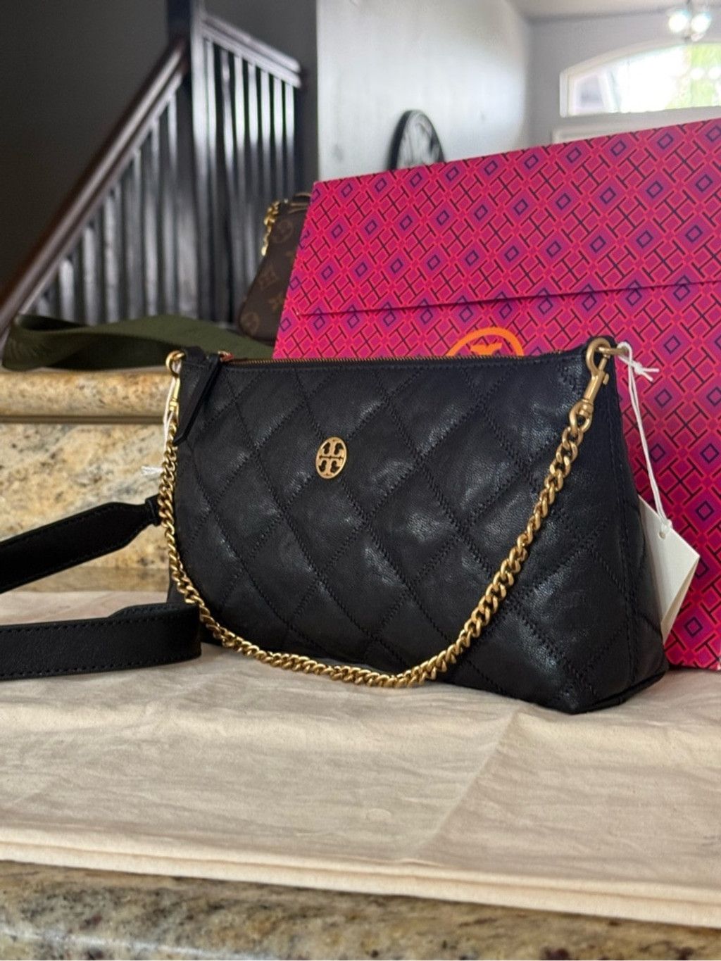 Tory Burch New tory burch WILLA ZIP SHOULDER BAG black Size ONE SIZE - 2 Thumbnail