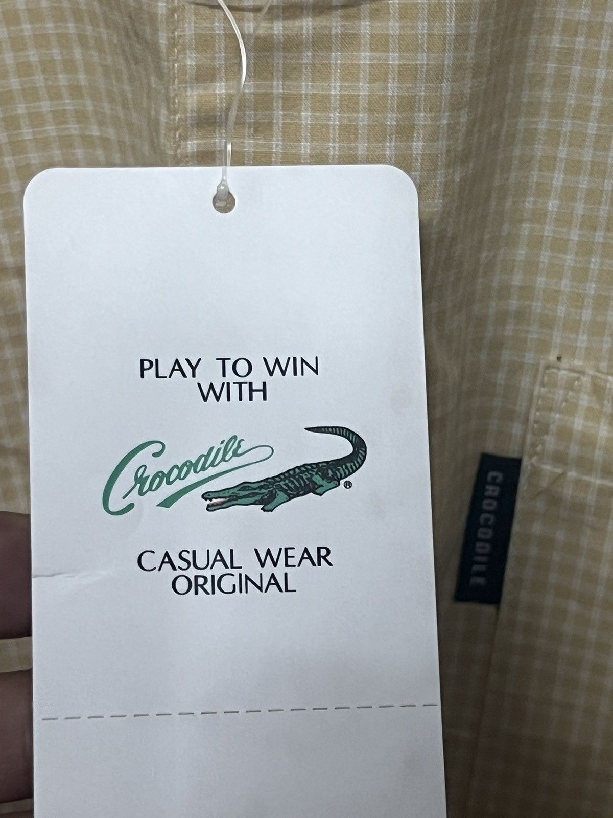 Japanese Brand × Vintage Vintage crocodile with tag Size US XL / EU 56 / 4 - 4 Thumbnail