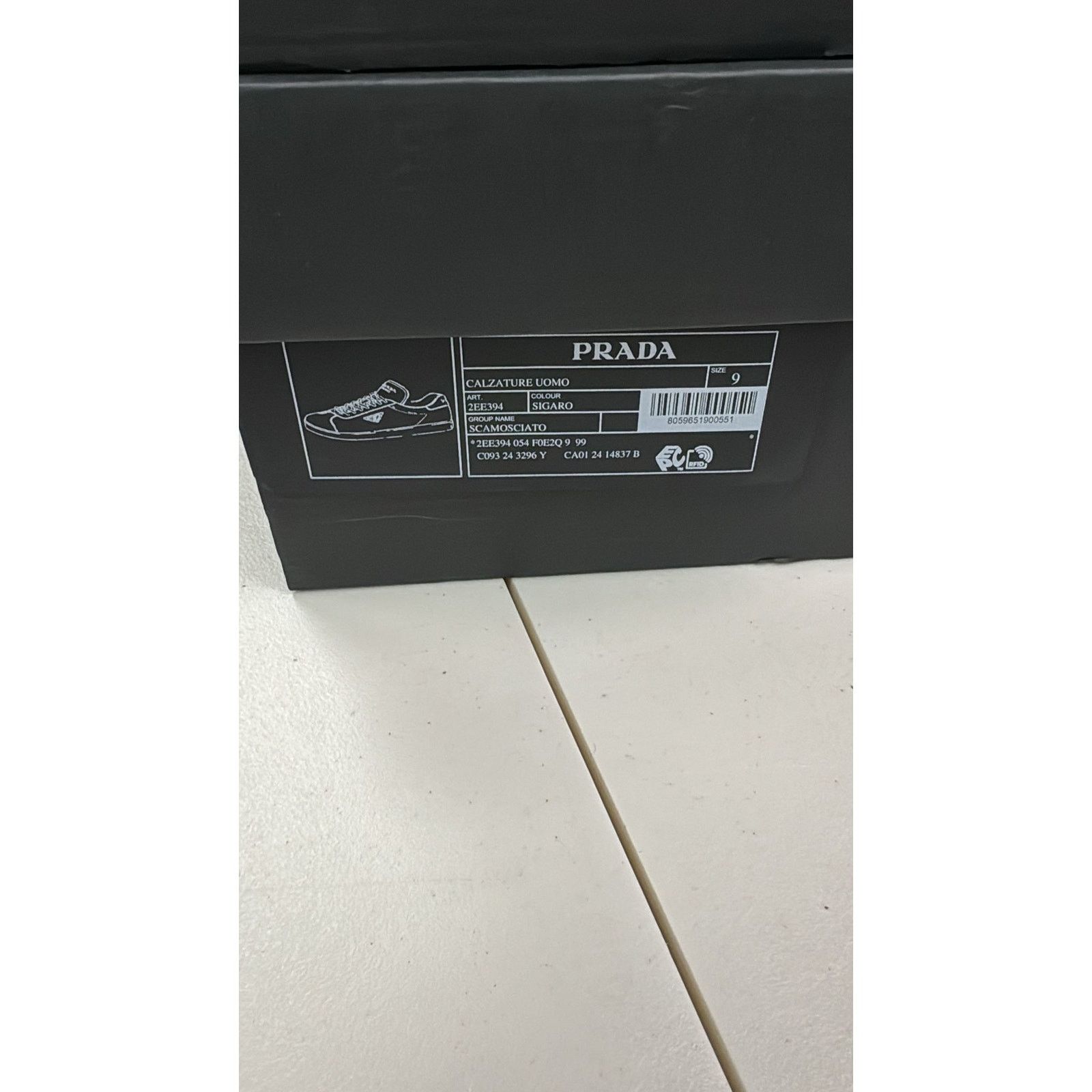 Prada o1rshd1 Low-Top Sneakers in Sigaro Size US 10 / EU 43 - 22 Thumbnail