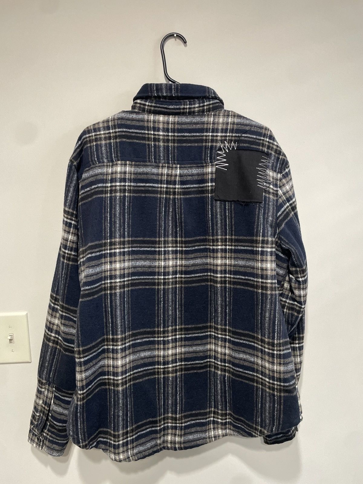 Vintage Quilted Flannel Denim Patched Jacket Size US XL / EU 56 / 4 - 3 Thumbnail