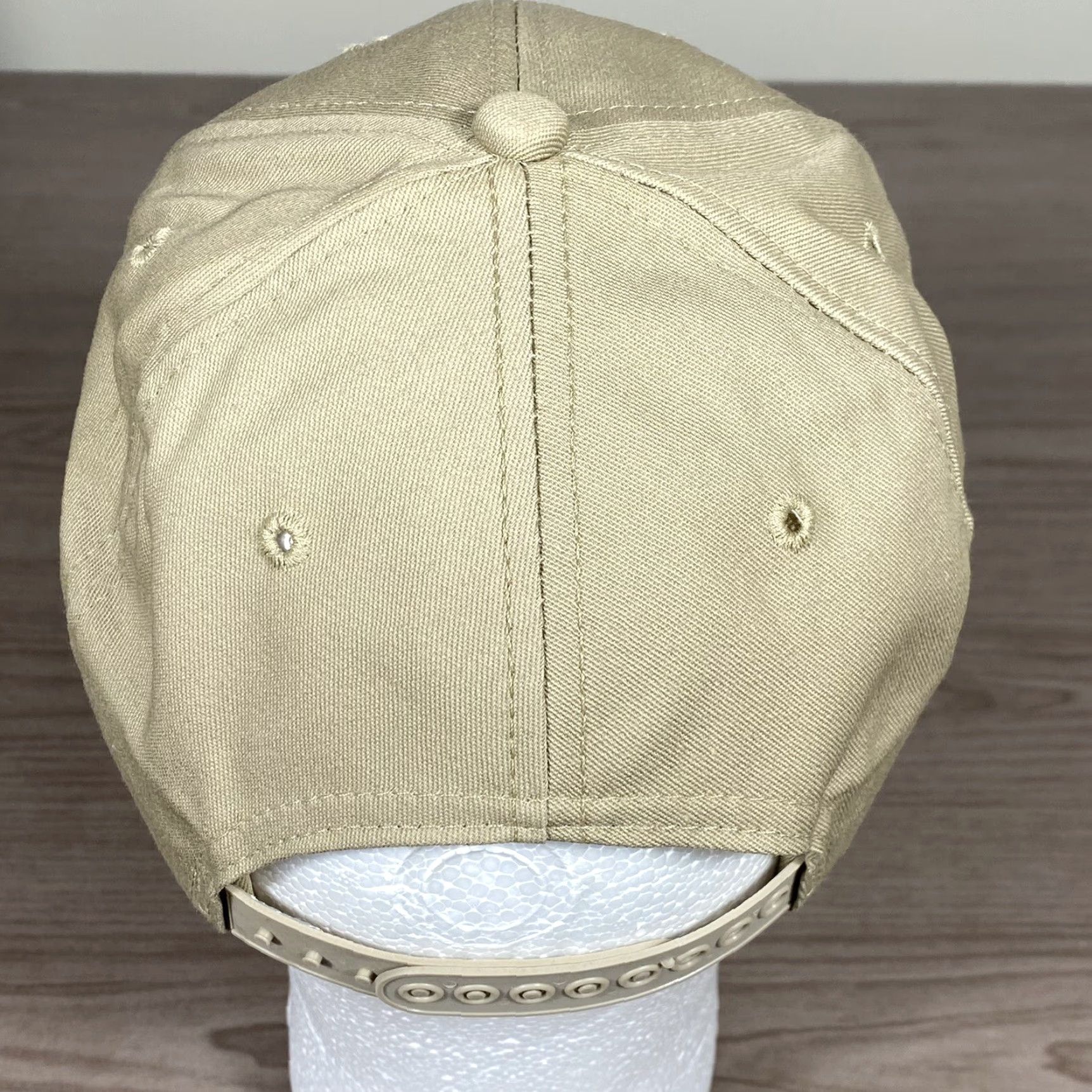 Vintage Legendary Hat Cap Beige Strap Back Adjustable Made In USA Baseball Cap Men Twill Cotton Logo Adjustable Rare Case Triebold Implement Cap Size ONE SIZE - 4 Thumbnail