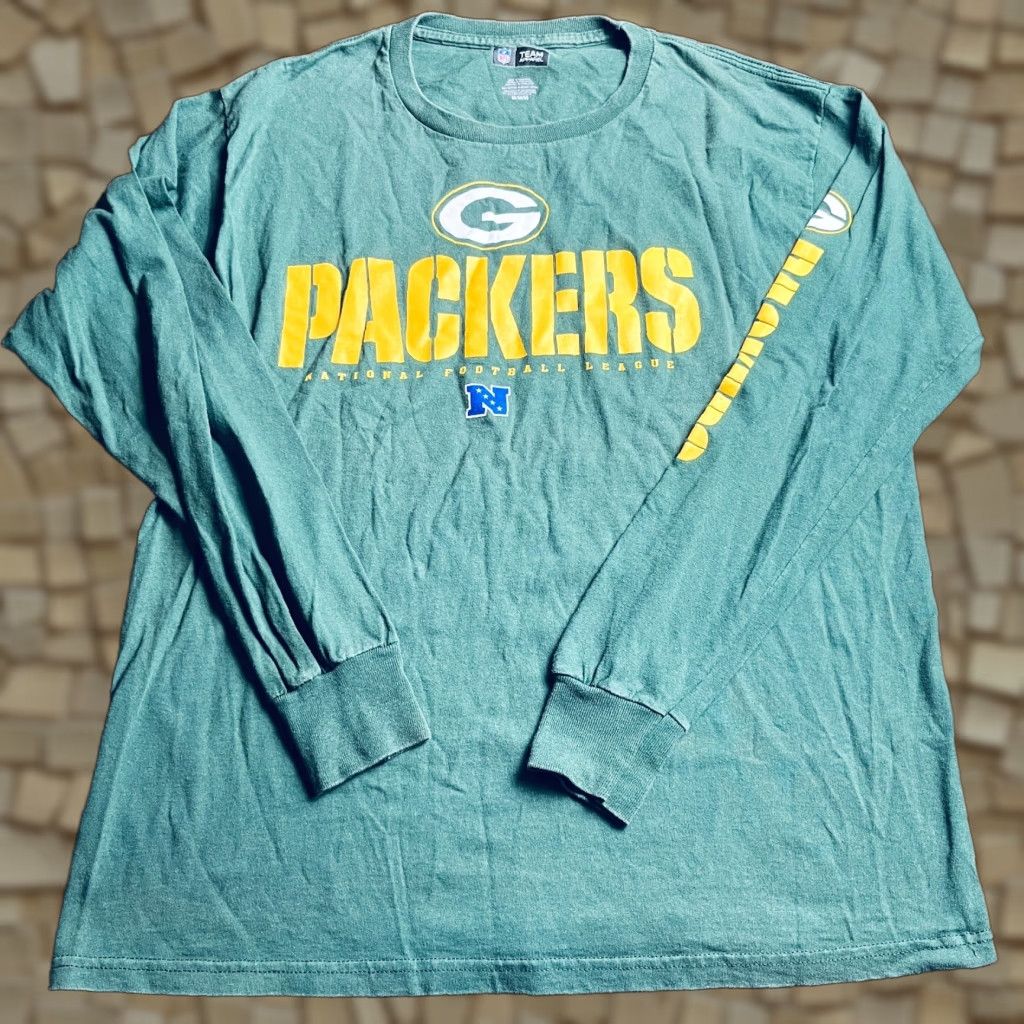 NFL Team Apparel Shirt Men’s Size M NFL Green Bay Packers Long Sleeve Shirt Size US M / EU 48-50 / 2 - 1 Thumbnail