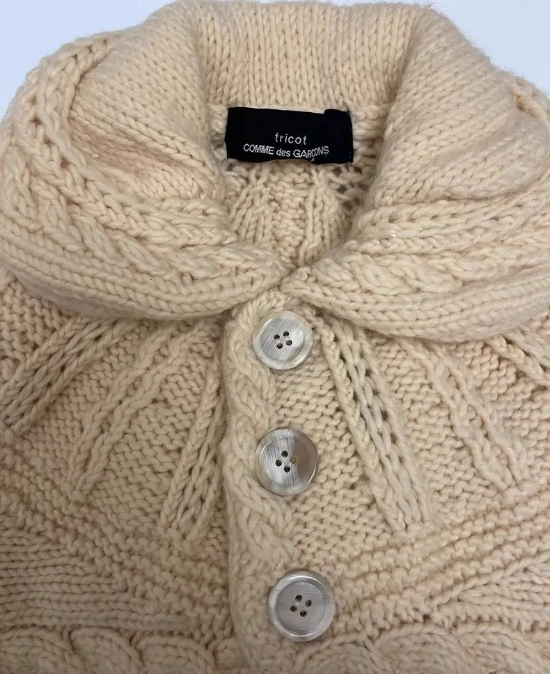 Comme des Garcons Comme Des Garcons Knitted sweater cardigan Size S / US 4 / IT 40 - 3 Thumbnail