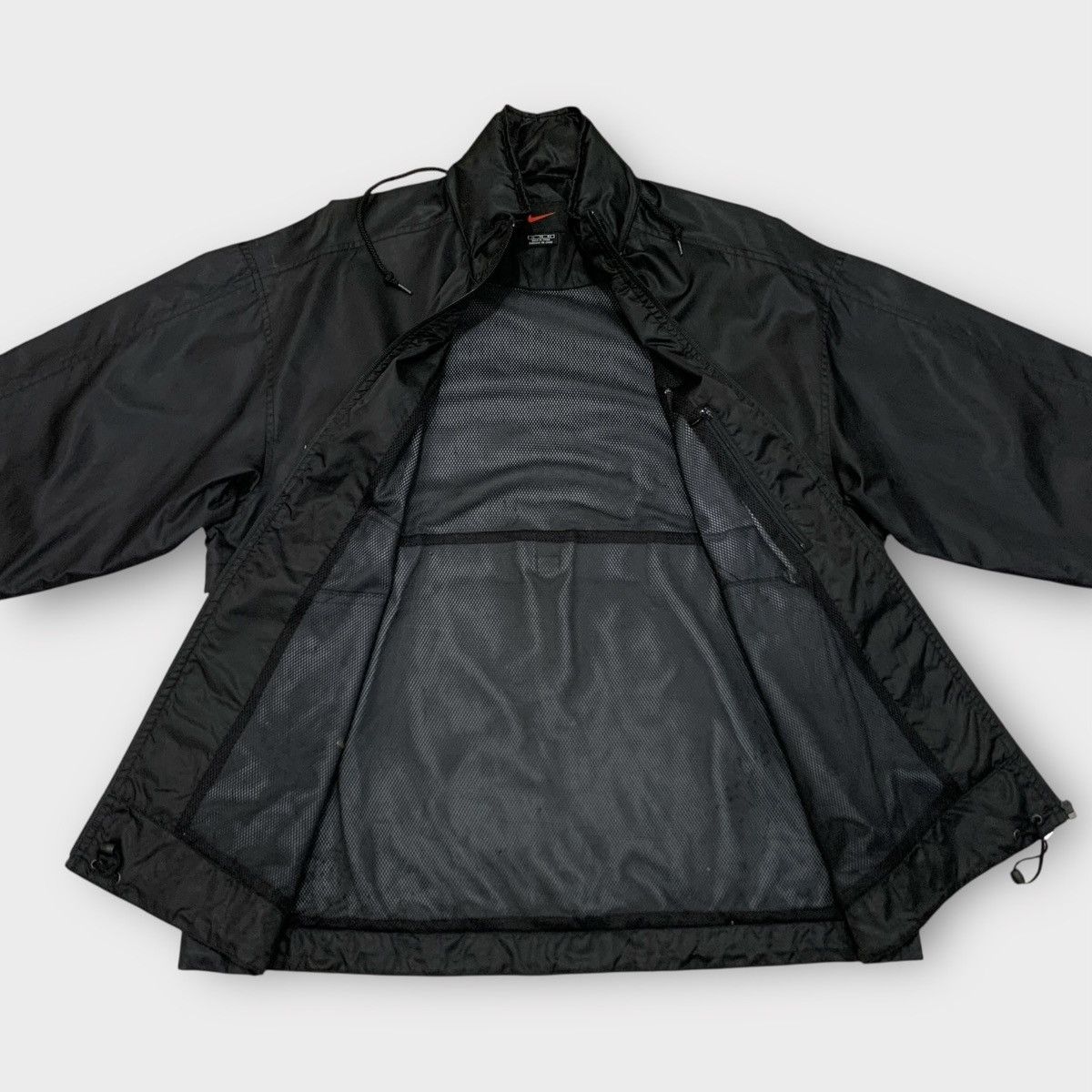 Nike VINTAGE 90s NIKE HOODIE WINDBREAKER JACKET DOUBLE LAYER Size US XL / EU 56 / 4 - 4 Thumbnail