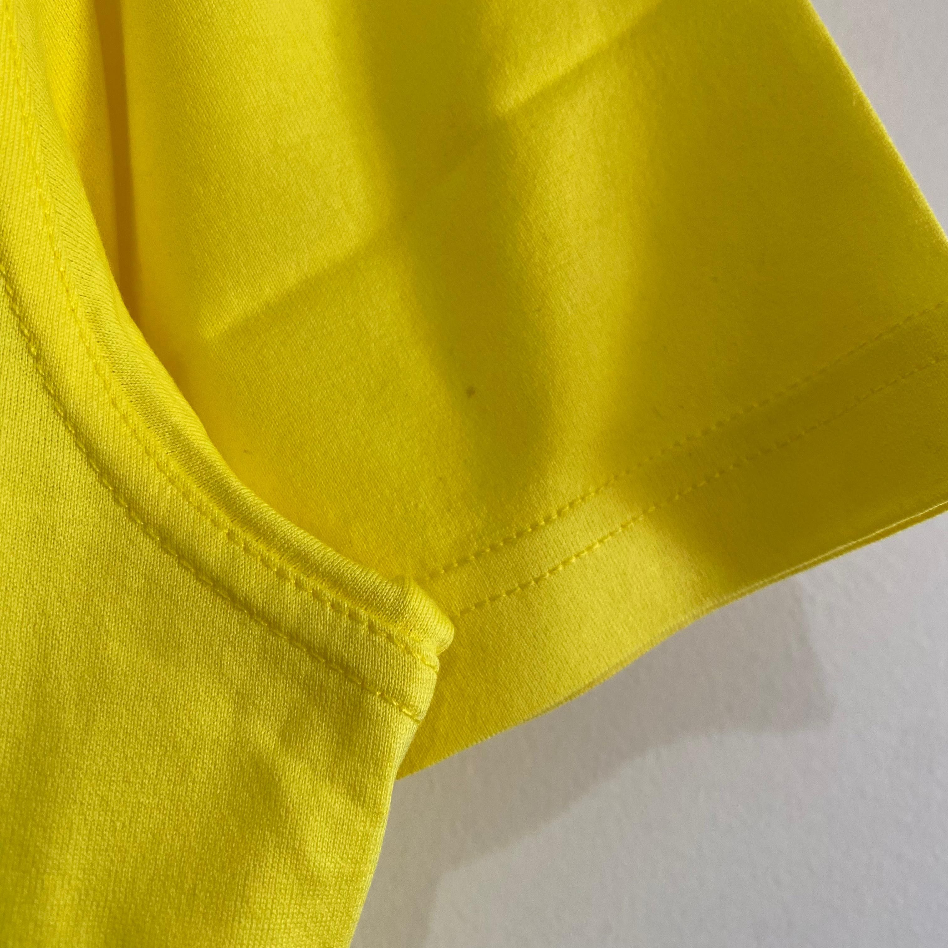 Givenchy x Browns 50 Yellow Tape Logo T-Shirt Size US M / EU 48-50 / 2 - 4 Thumbnail