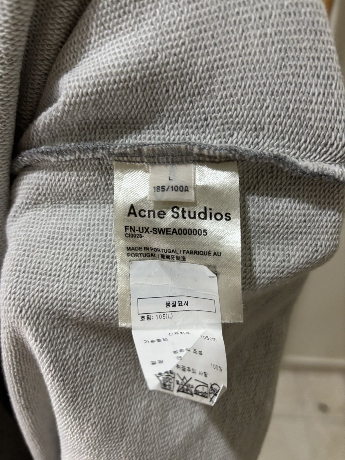 Acne Studios Acne Studios Forba Animal Embroidered Sweatshirt Size US L / EU 52-54 / 3 - 4 Thumbnail