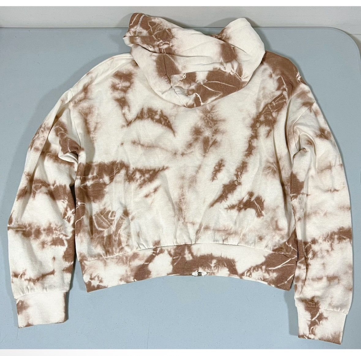 Garage Garage Beige Tie Dye Zipper Sweater Sweatshirt Hoodie XS ✨ Size XS / US 0-2 / IT 36-38 - 4 Thumbnail