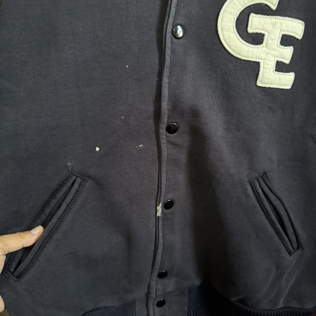 GOODENOUGH Vintage Good Enough Varcity Jacket Size US L / EU 52-54 / 3 - 4 Thumbnail