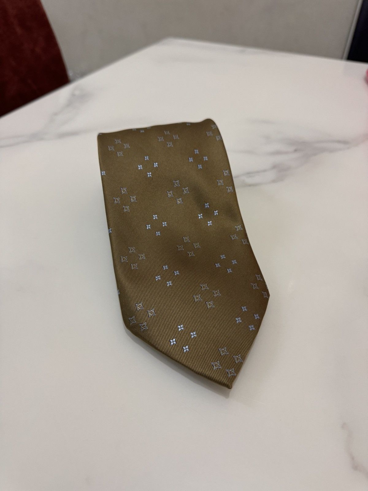 Louis Vuitton Louis Vuitton Neck Tie Spell Out Size ONE SIZE - 3 Thumbnail