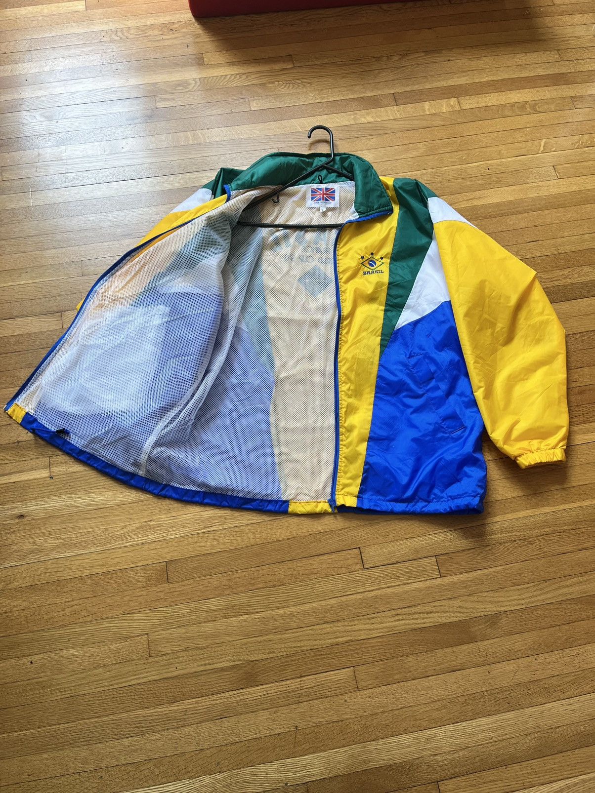 Other 1998 France World Cup Brazil Jacket Size US L / EU 52-54 / 3 - 5 Thumbnail