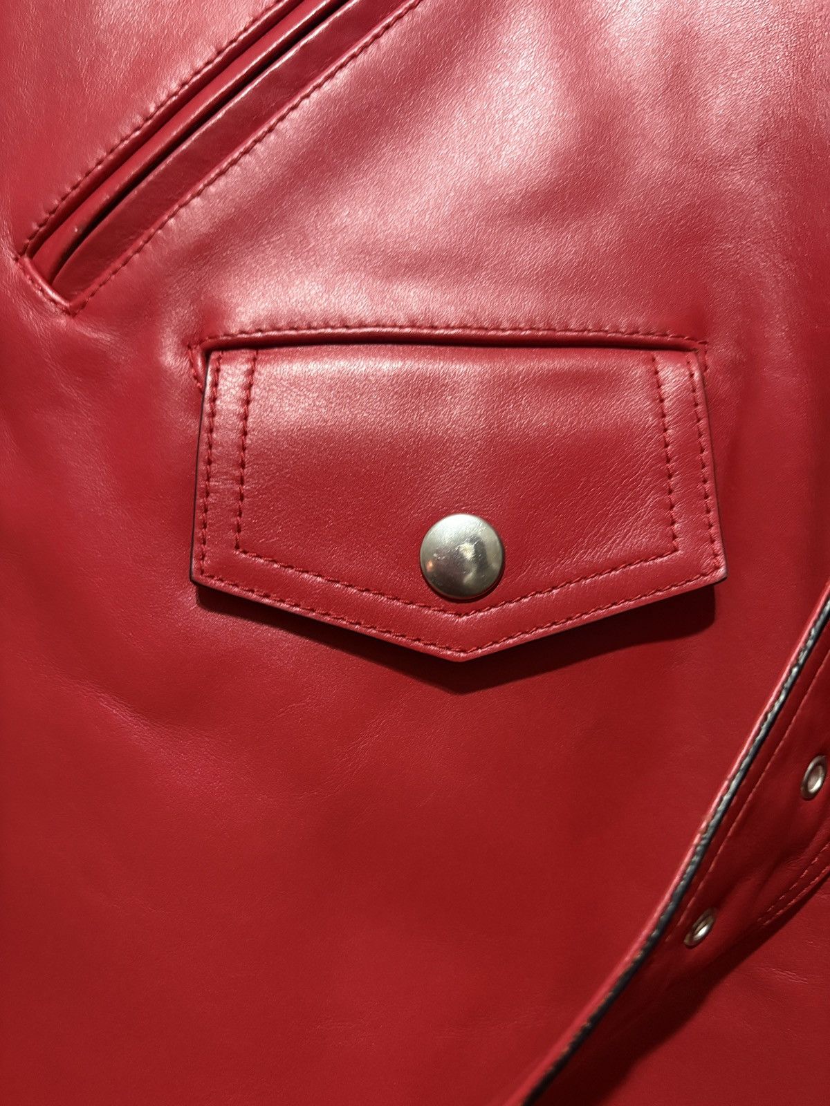 Celine Celine Phoebe Leather biker jacket Size XS / US 0-2 / IT 36-38 - 11 Thumbnail