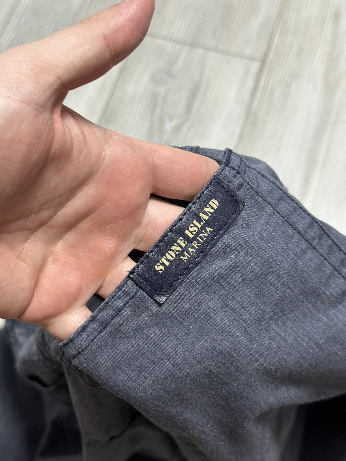 Massimo Osti RARE ! VINTAGE STONE ISLAND MARINA PANTS PATCH LOGO 90s Size US 36 / EU 52 - 12 Thumbnail