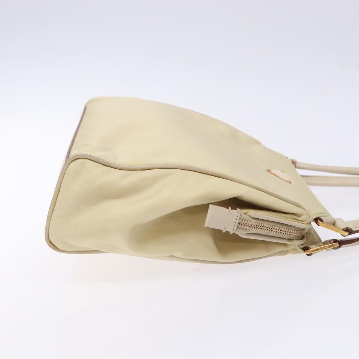 Prada PRADA Hand Bag Nylon Beige Gold Size ONE SIZE - 4 Thumbnail